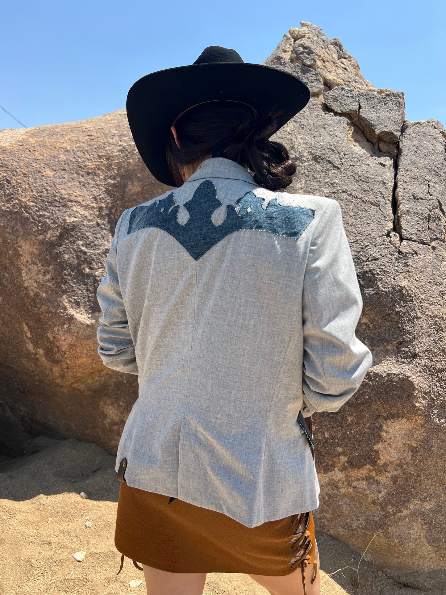 Desert Blazer Dirty Mojave Leather