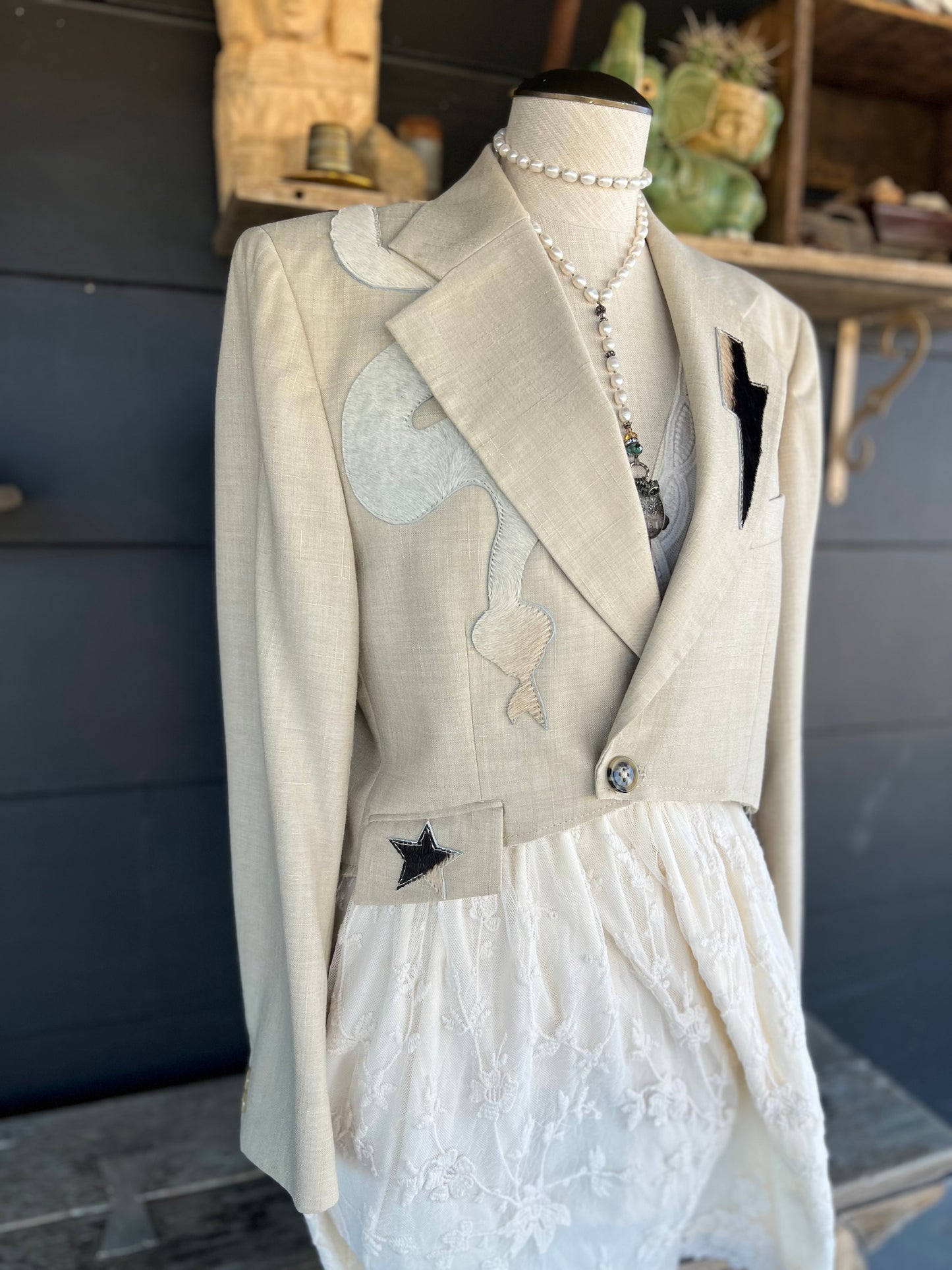 Dirty Mojave Leather “Serpent Thunder” Original Desert Blazer