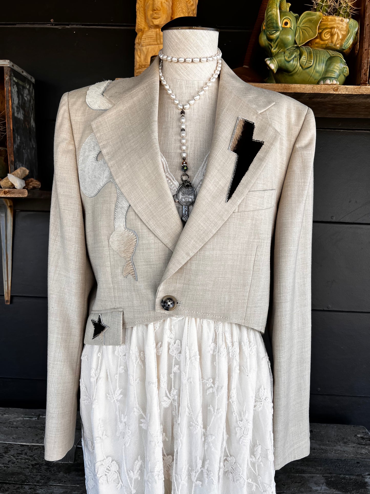 Dirty Mojave Leather “Serpent Thunder” Original Desert Blazer