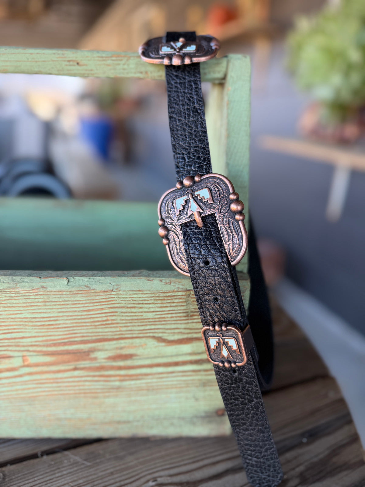 Ranch House Leather Belt
