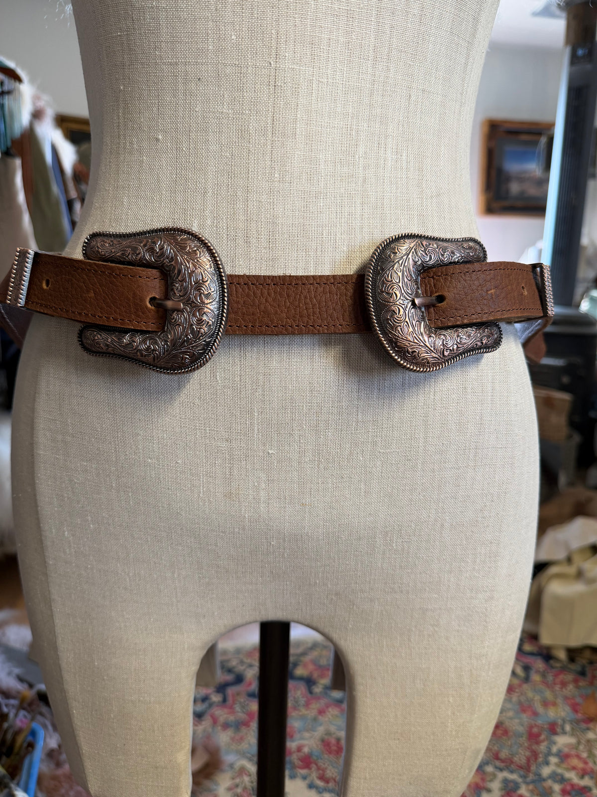 The Ranch House Leather Belt