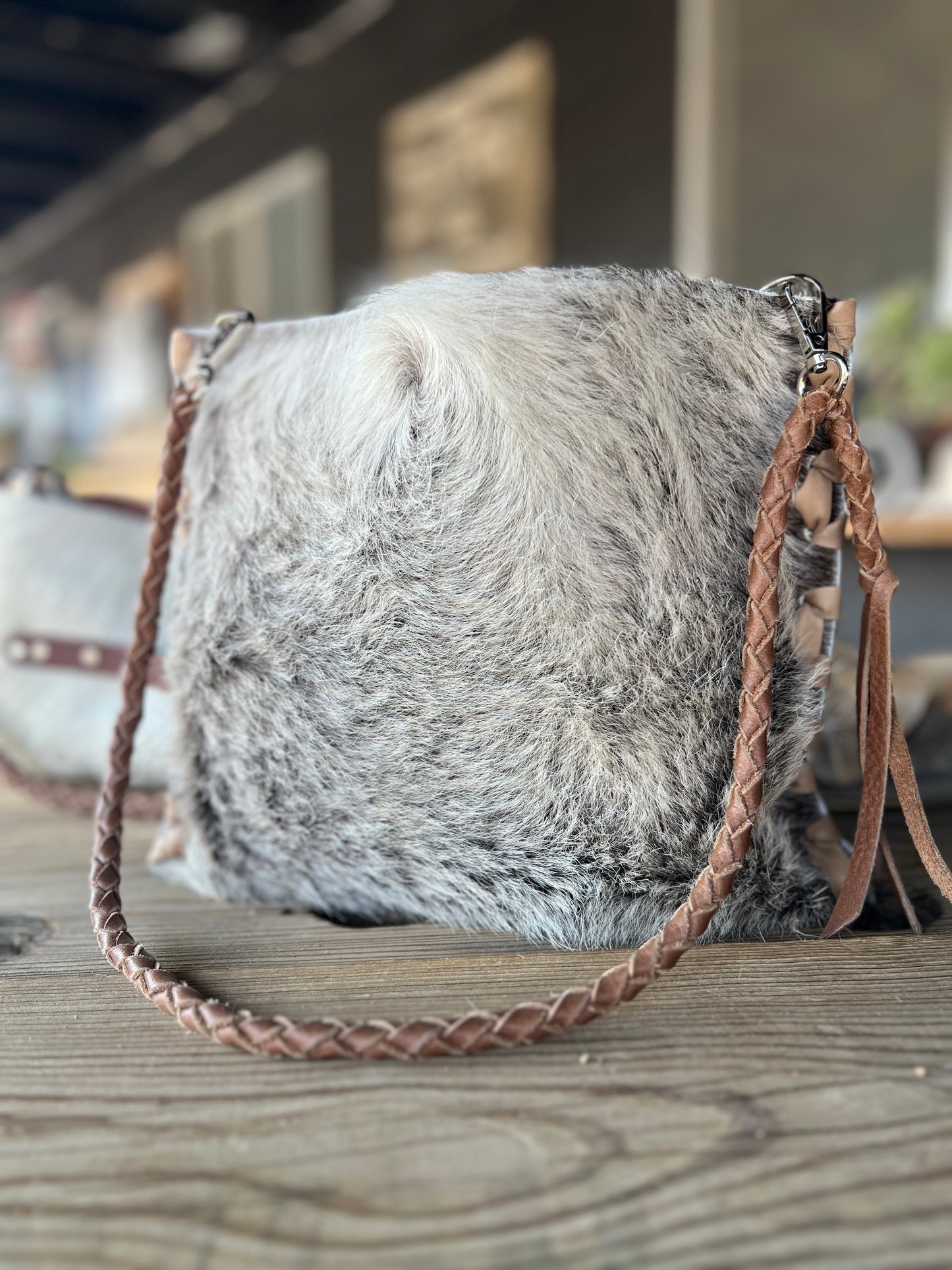 The Mojave Drift Handbag Dusty Silver