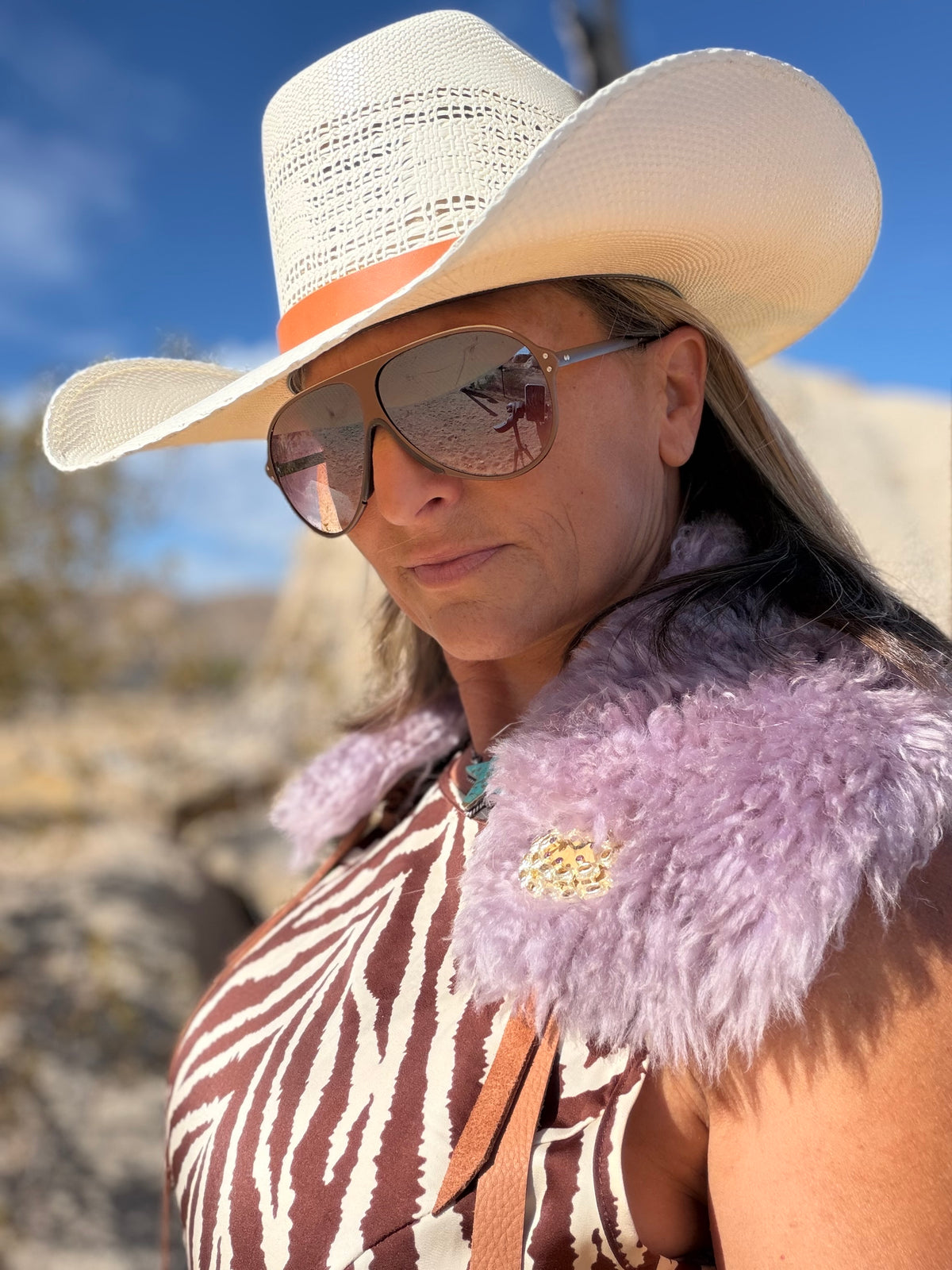 High Plains Collar - Lavender Haze