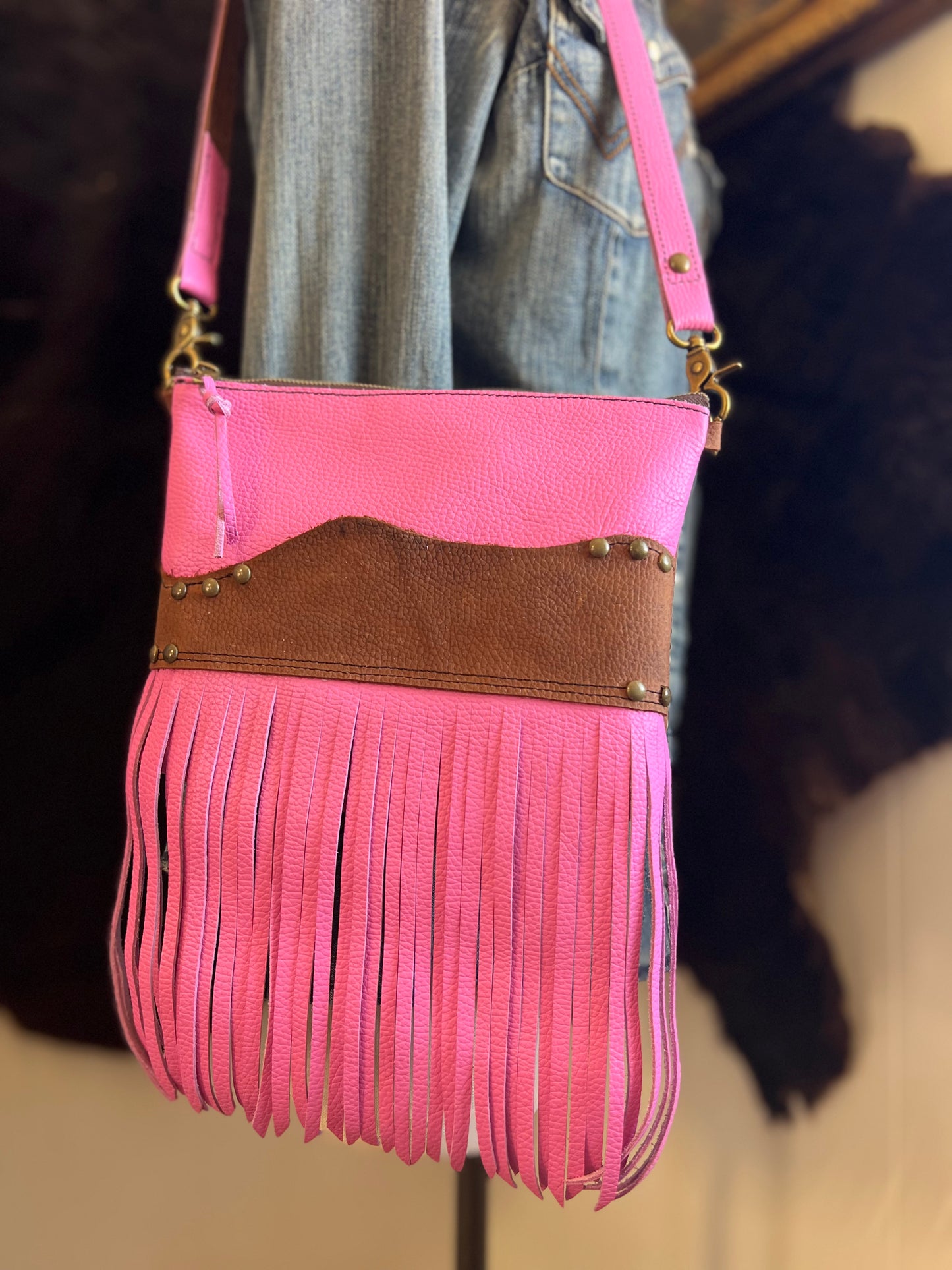 The Trail Pack Mini Leather Handbag