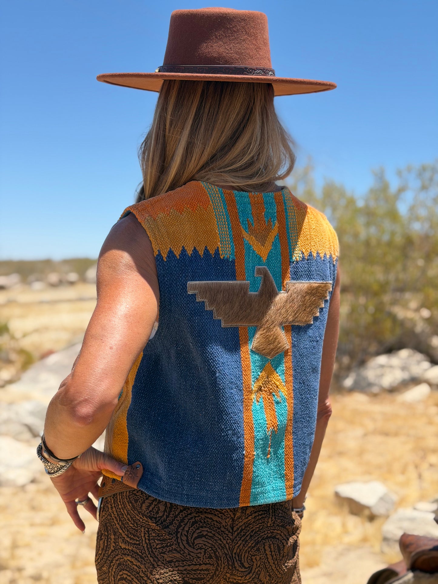 Vintage Sandy Starkman Western Vest