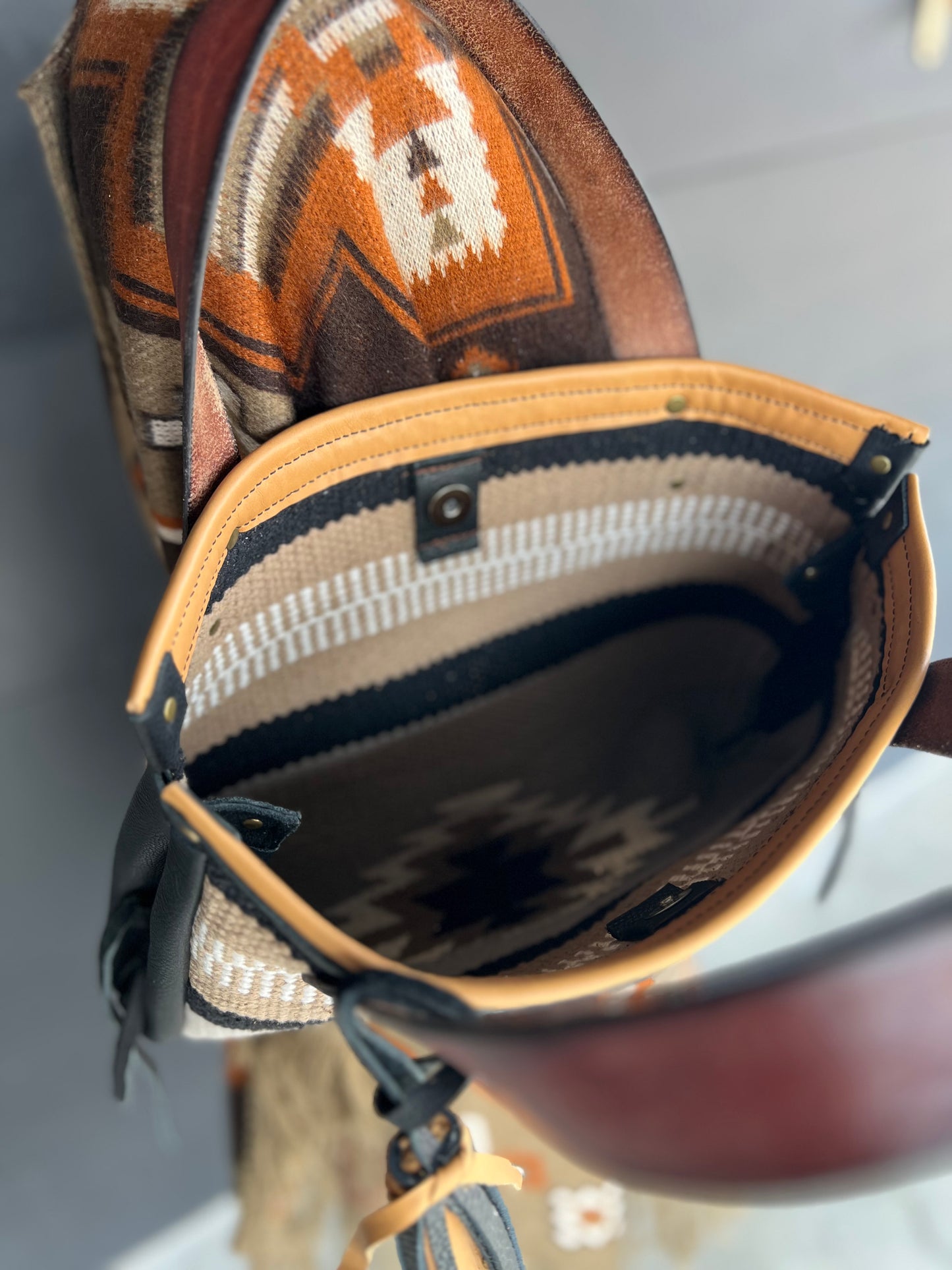 Tack Room Tote Bag by Dirty Mojave Leather