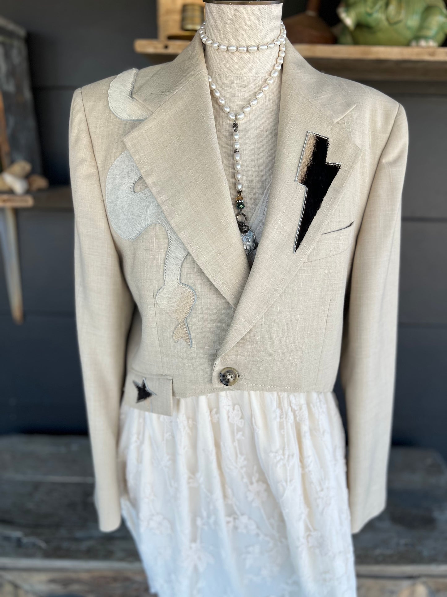 Dirty Mojave Leather “Serpent Thunder” Original Desert Blazer