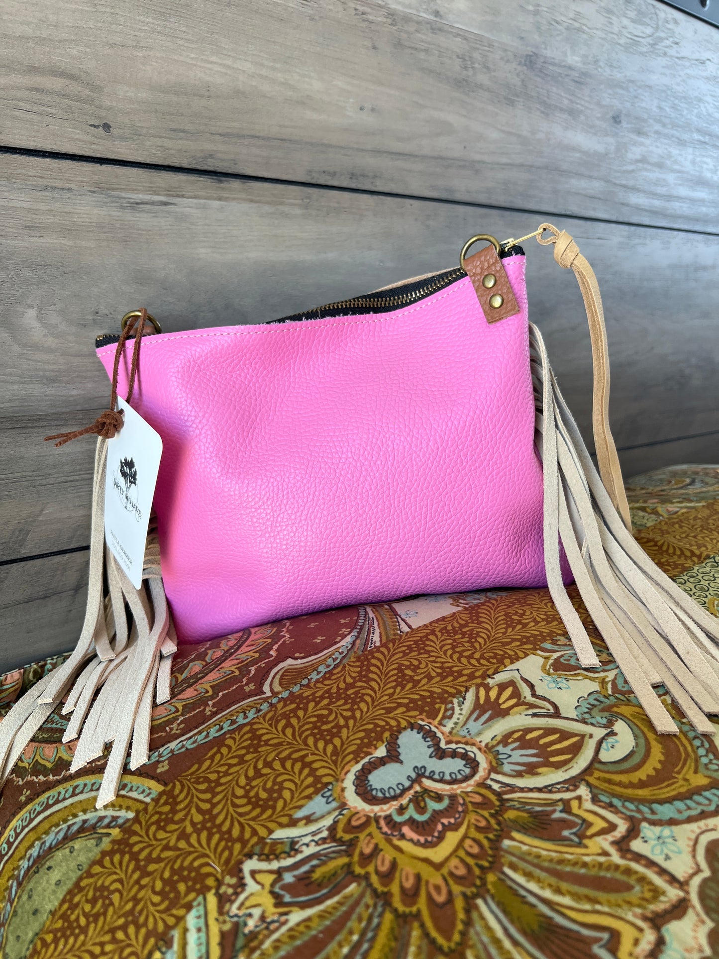 The Trail Pack Mini Leather Fringe Handbag