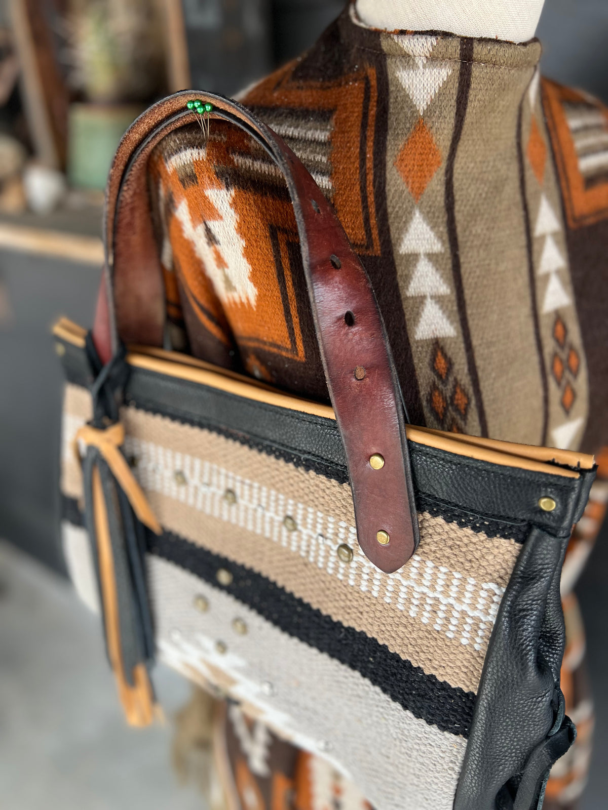Tack Room Tote Bag by Dirty Mojave Leather