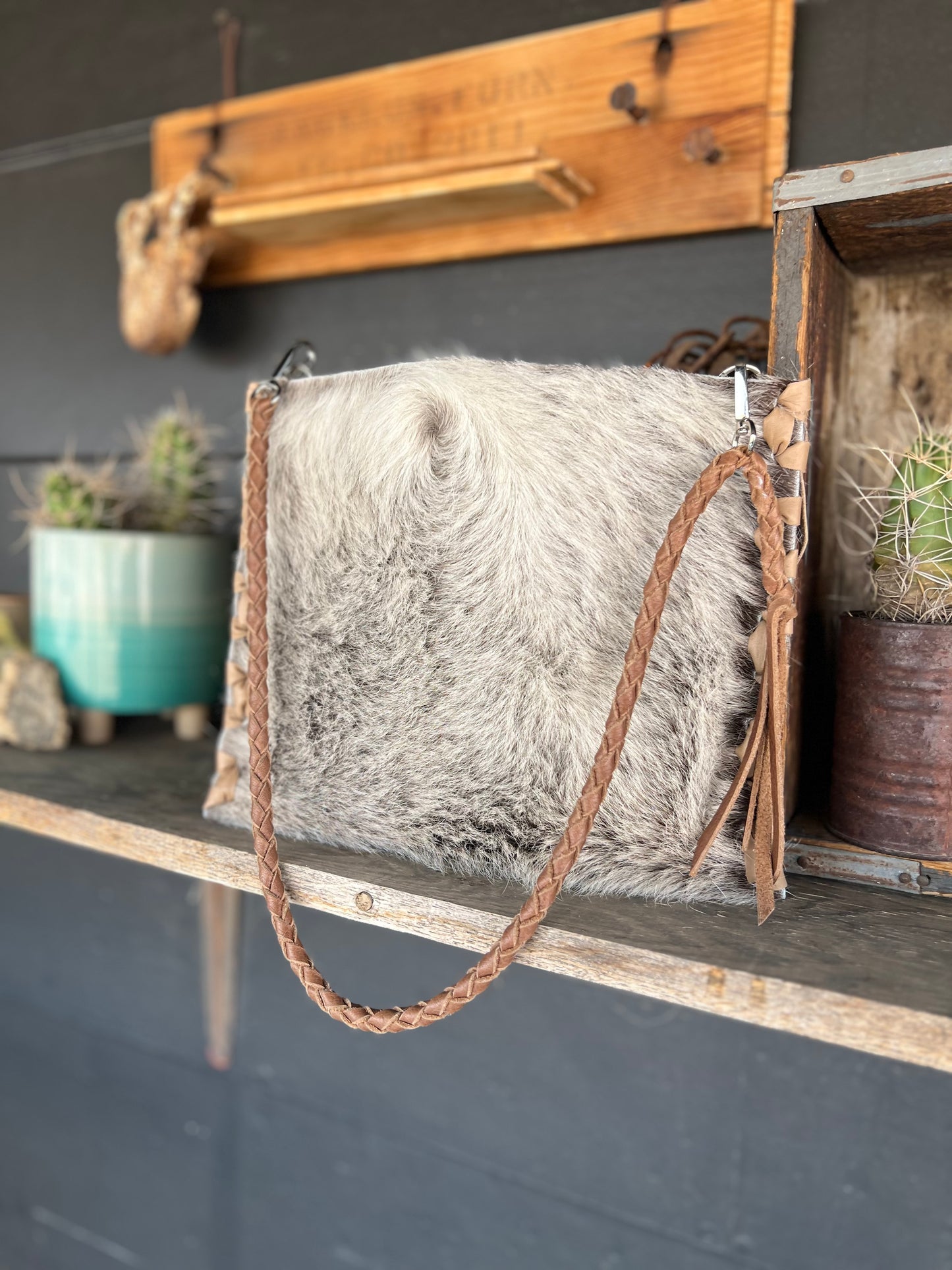 The Mojave Drift Handbag Dusty Silver