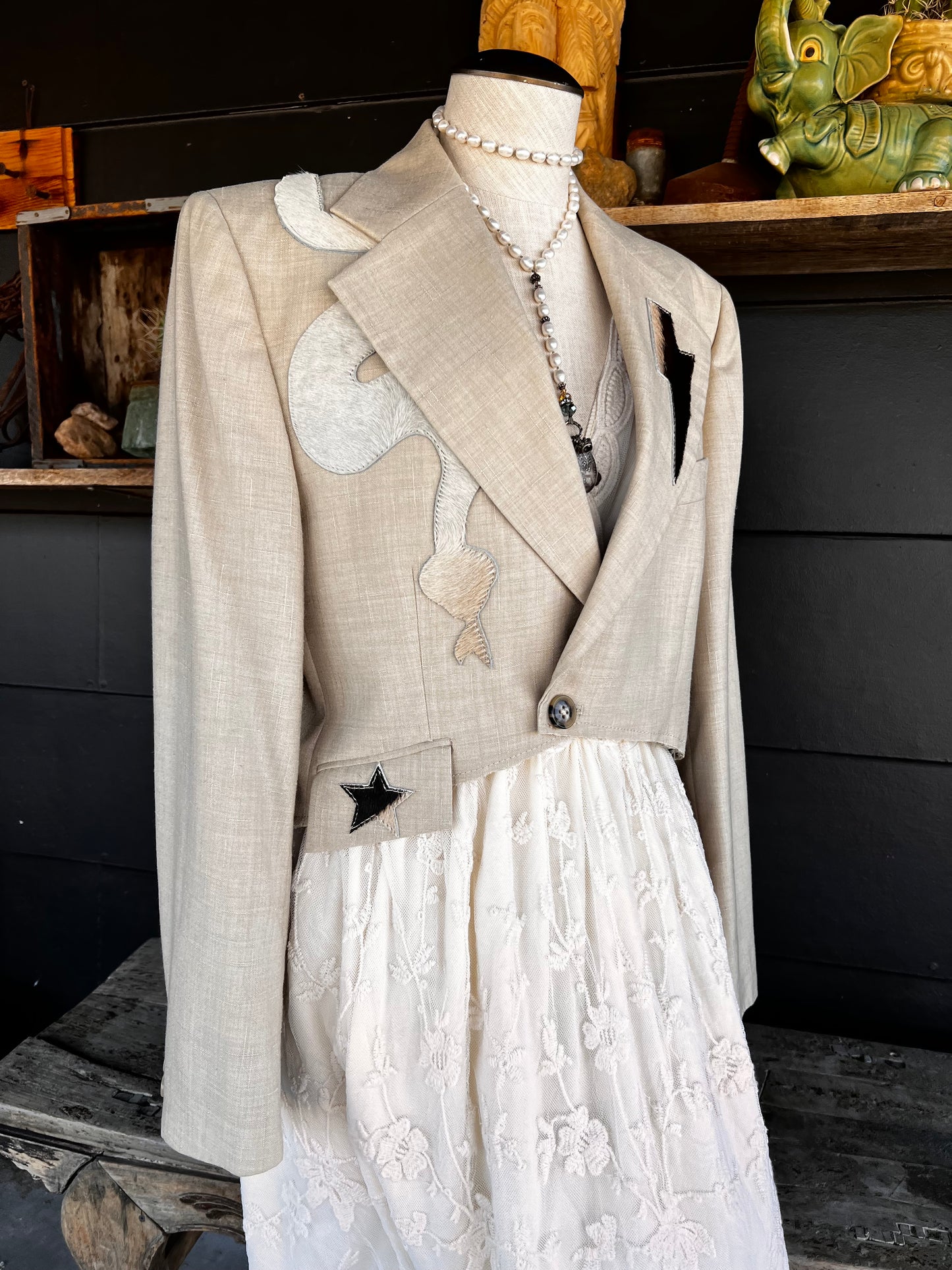 Dirty Mojave Leather “Serpent Thunder” Original Desert Blazer