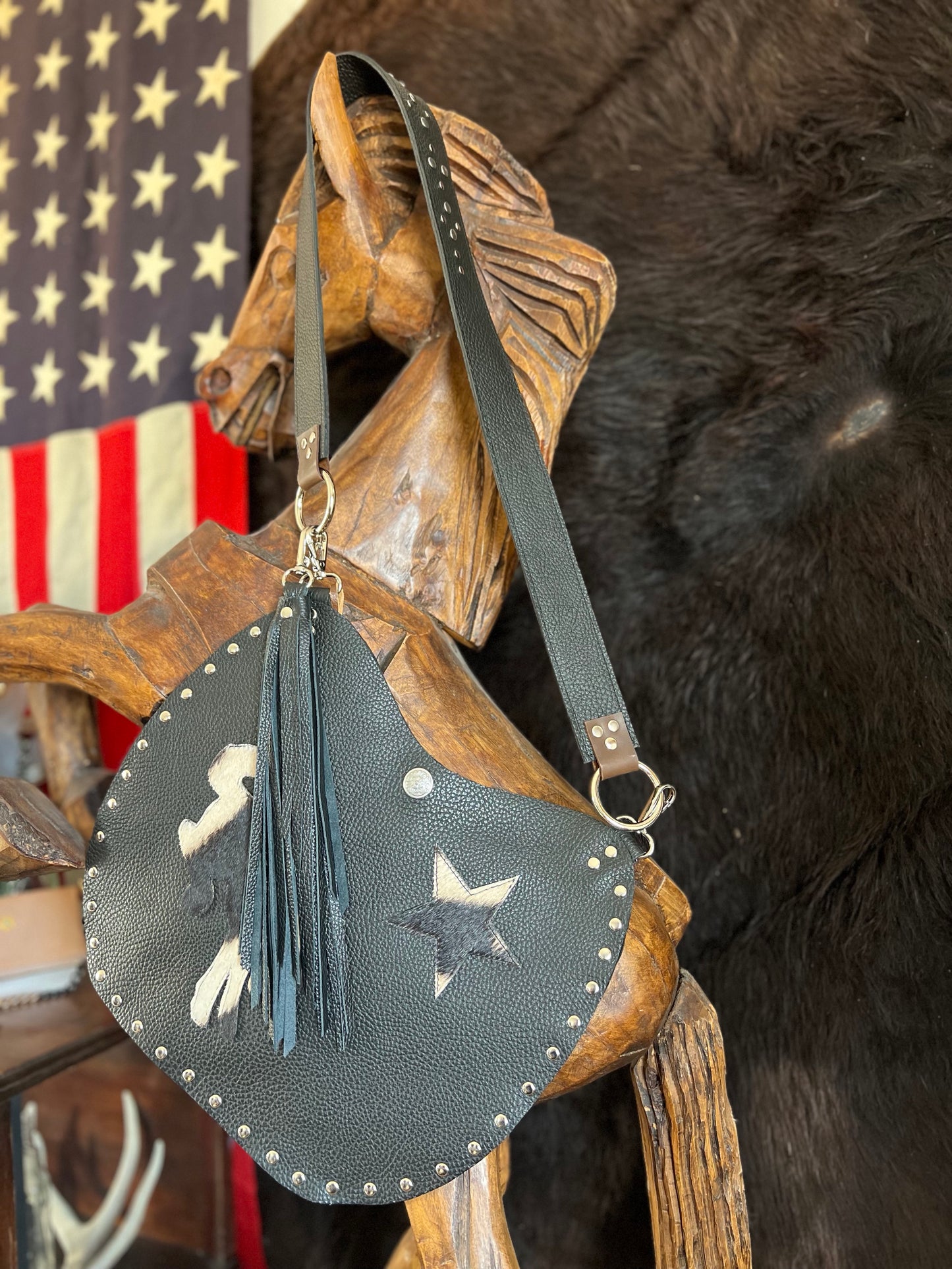 The Outlaw Pony Moon Bag ~ Dirty Mojave Signature Collection