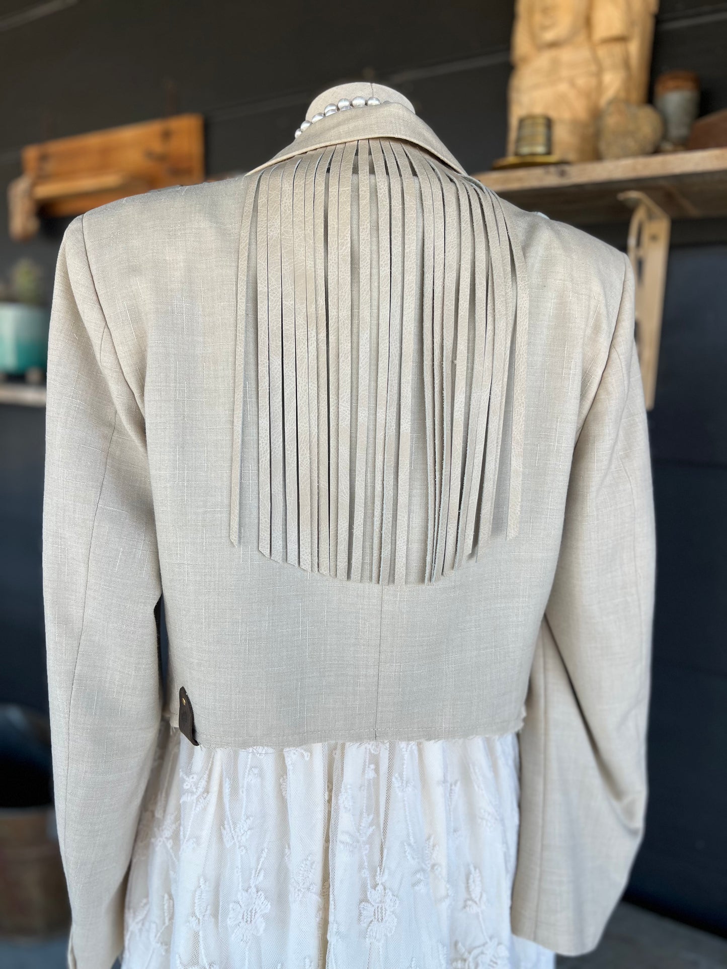 Dirty Mojave Leather “Serpent Thunder” Original Desert Blazer