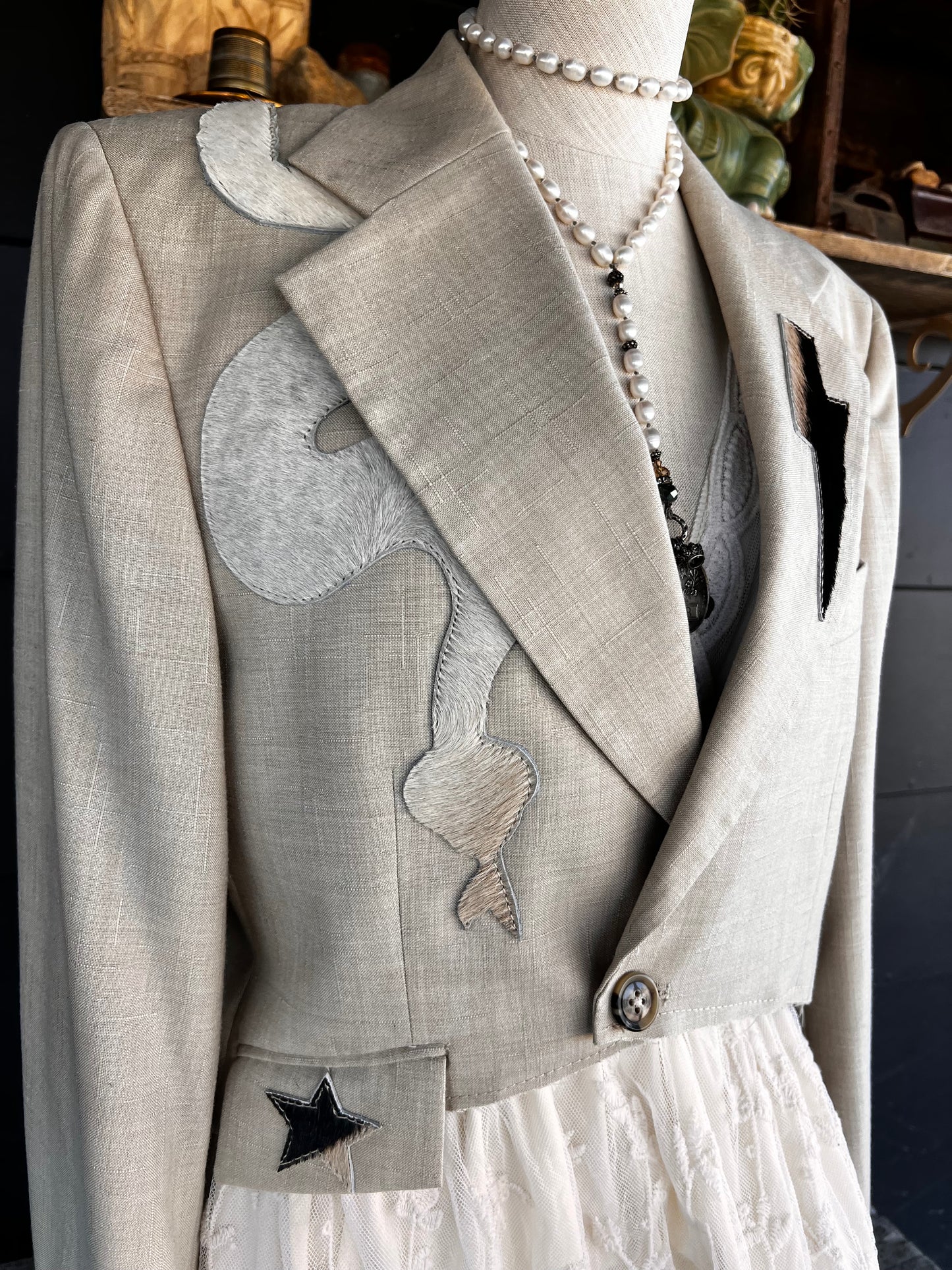 Dirty Mojave Leather “Serpent Thunder” Original Desert Blazer