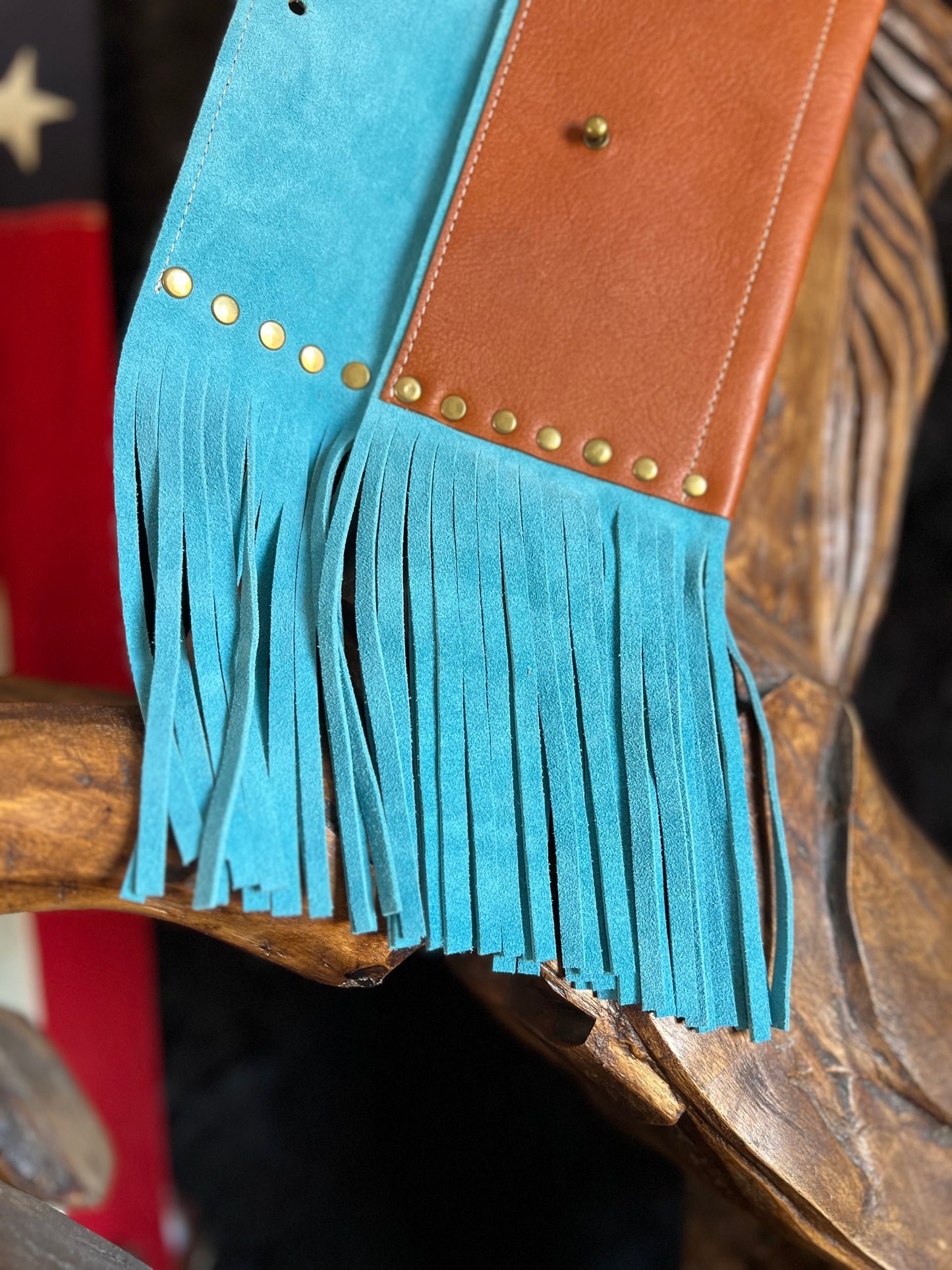 Dirty Mojave Leather Envelope Wristlet