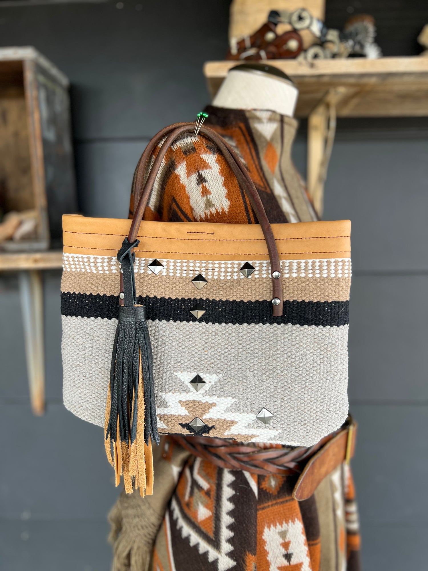 Tack Room Tote Handbag