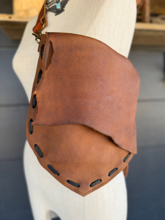 The Long Draw Leather Handbag