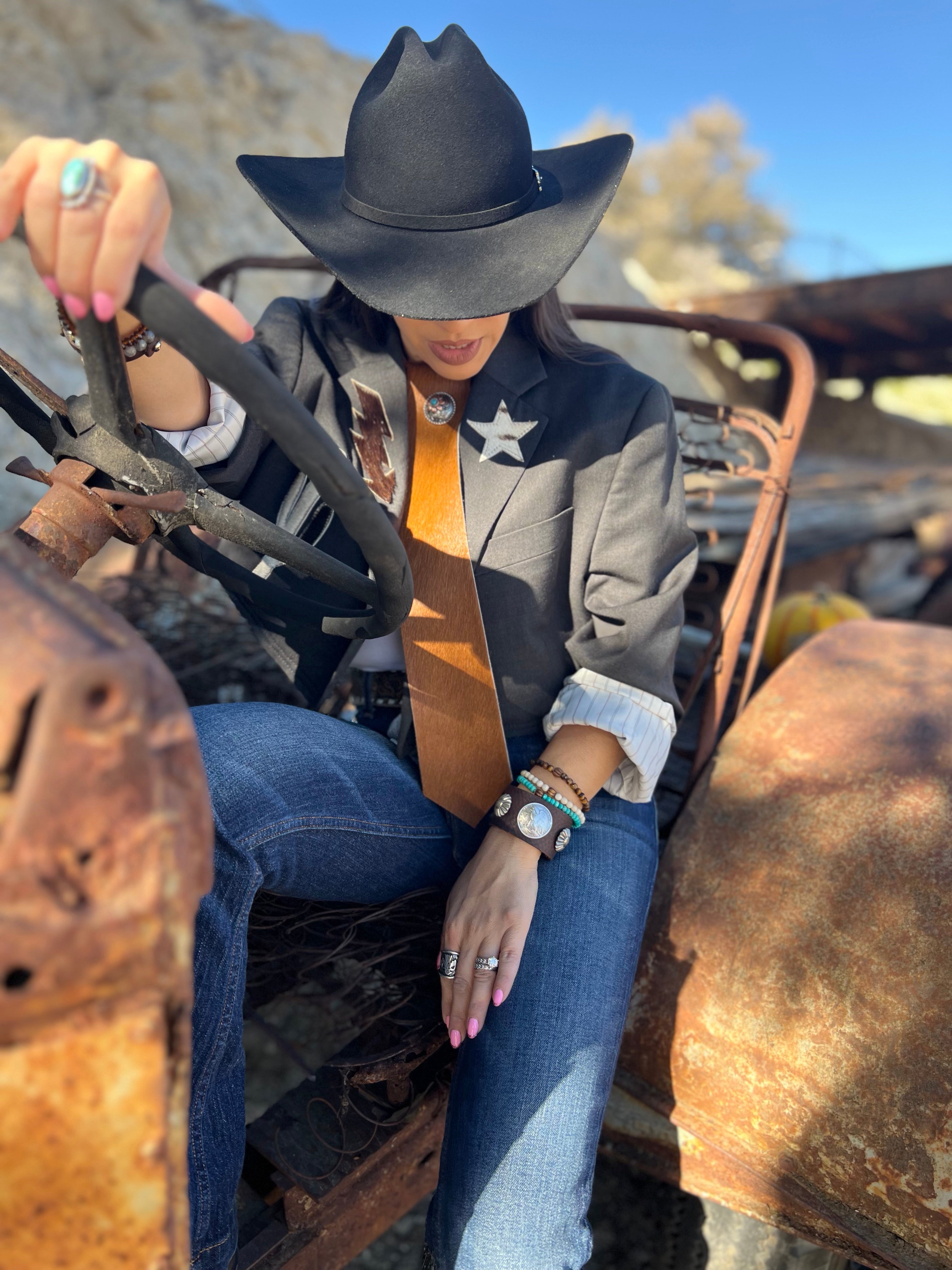 Dirty Mojave Cut Desert Blazer Cactus