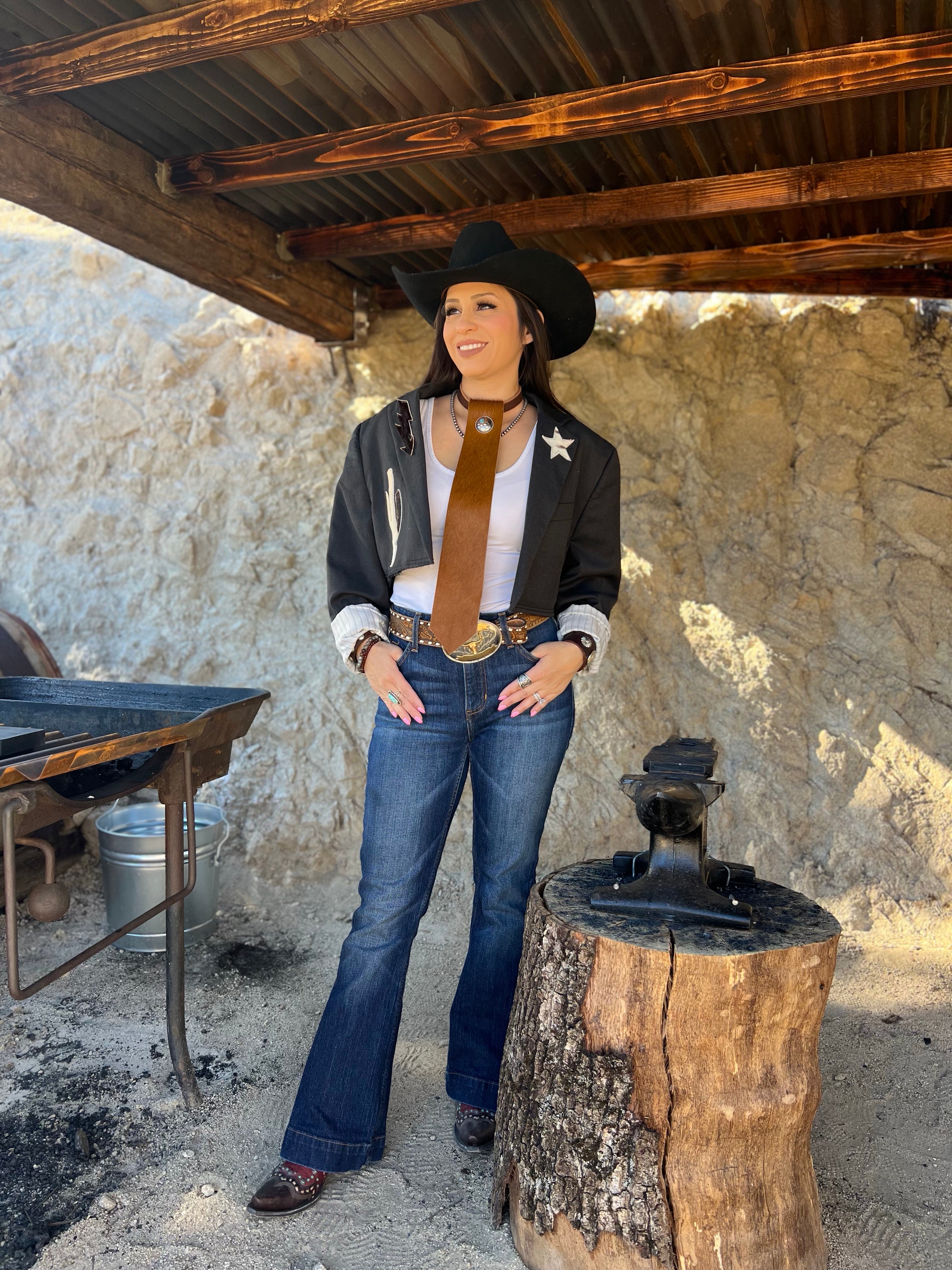 Dirty Mojave Cut Desert Blazer Cactus