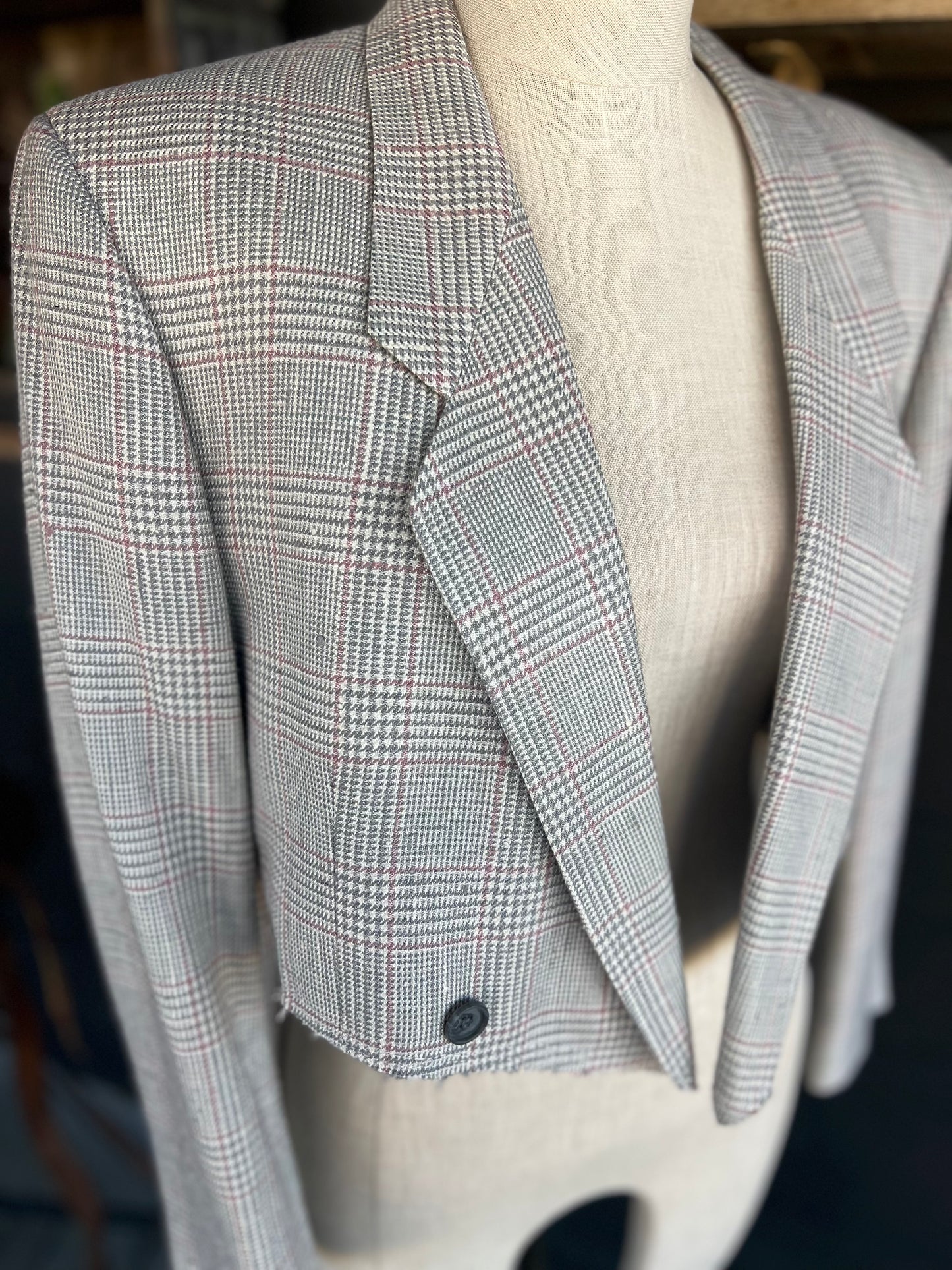 Silver Mesa Thunderbird Cropped Desert Blazer