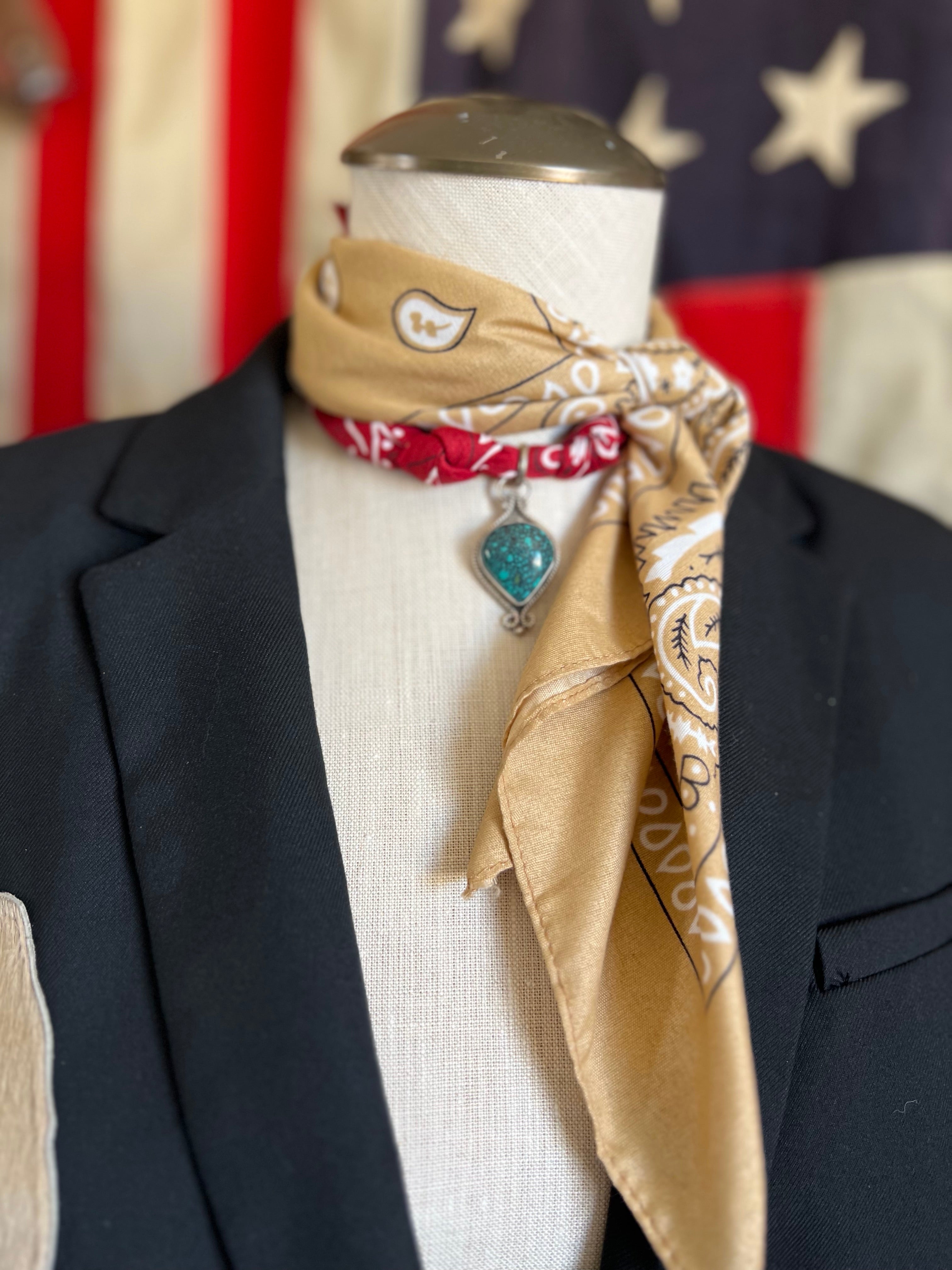 Snake Eyes & Star Desert Blazer - Vintage with Cowhide Snake & Stars