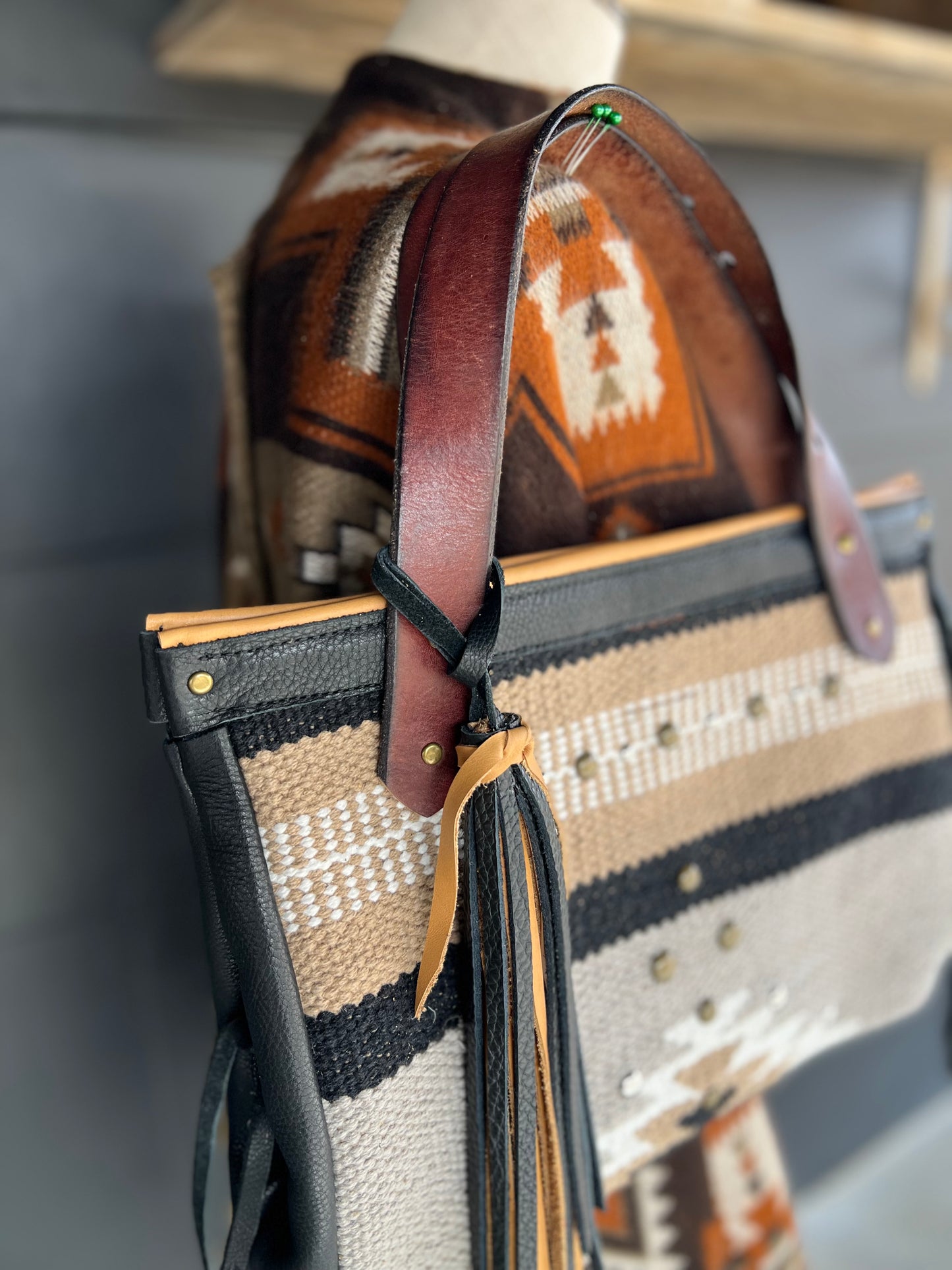Tack Room Tote Bag by Dirty Mojave Leather