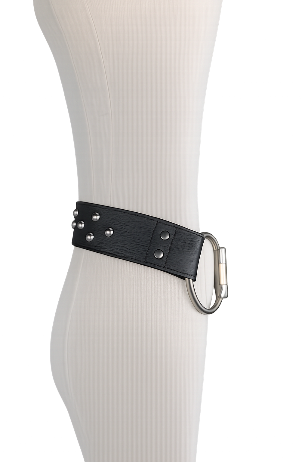 The Mojave Horse Bit Leather Tassel Belt