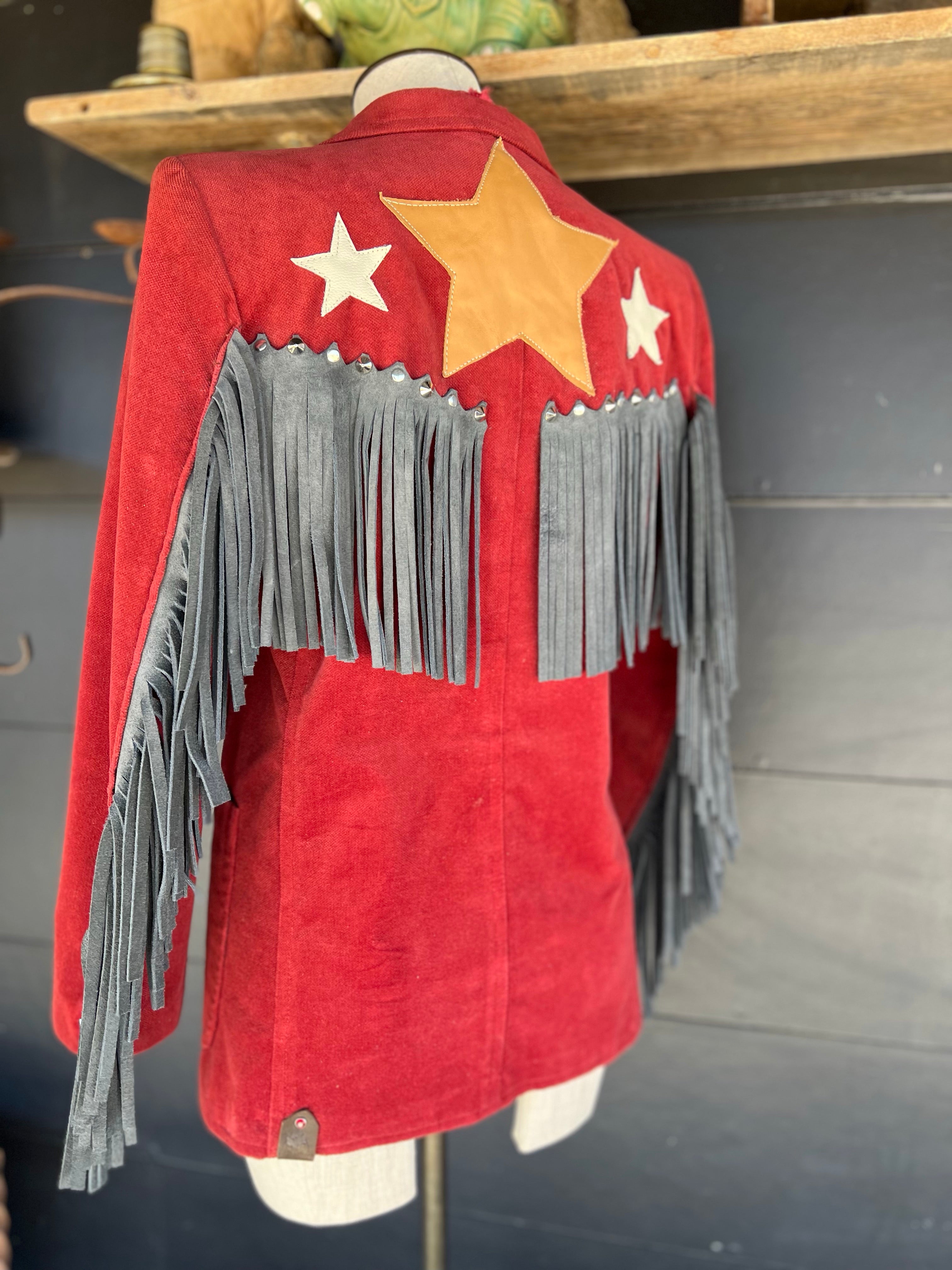 The Dirty Mojave Triple Star Fringed Desert Blazer