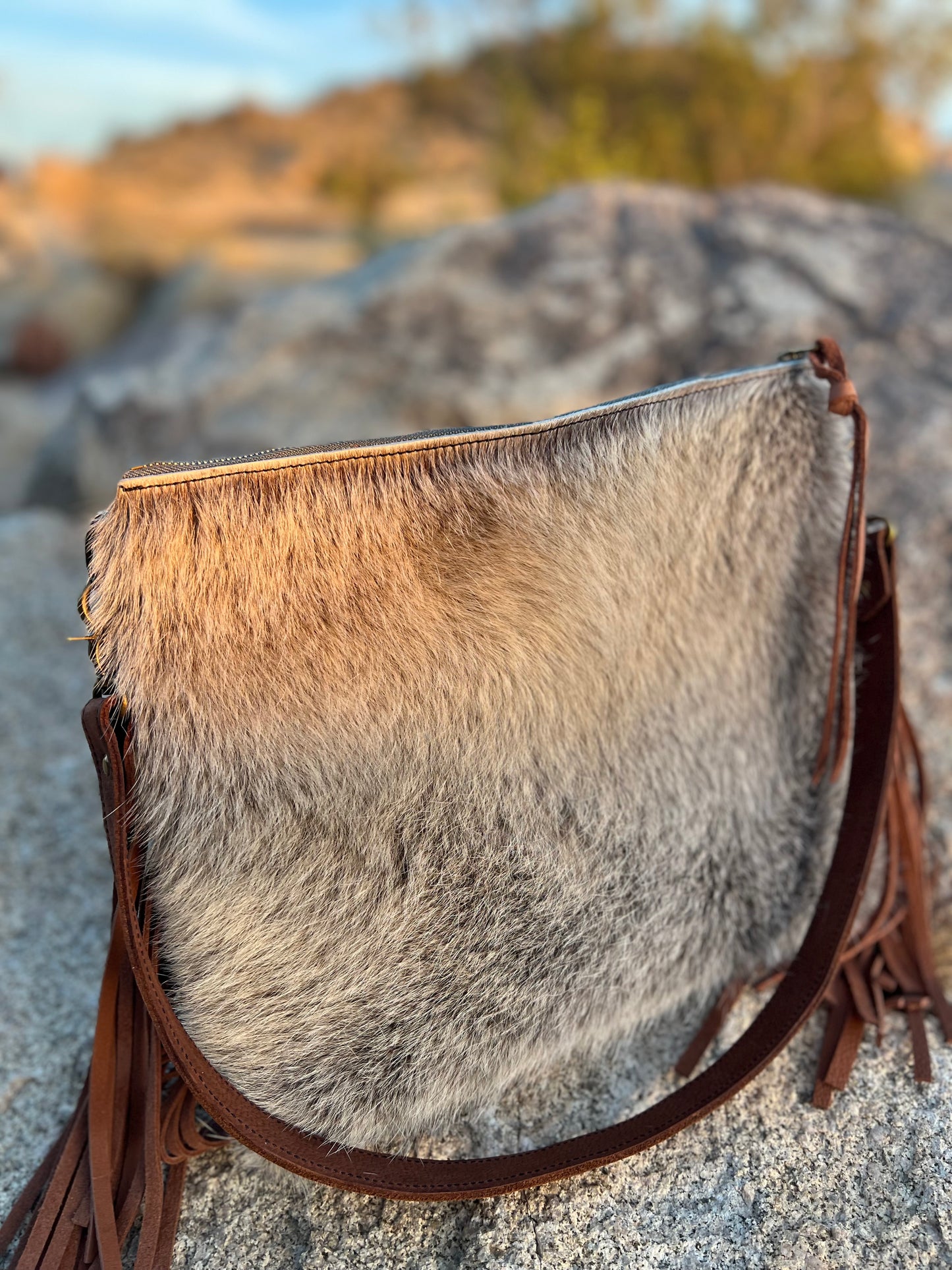 The Trail Pack Carry Leather Handbag