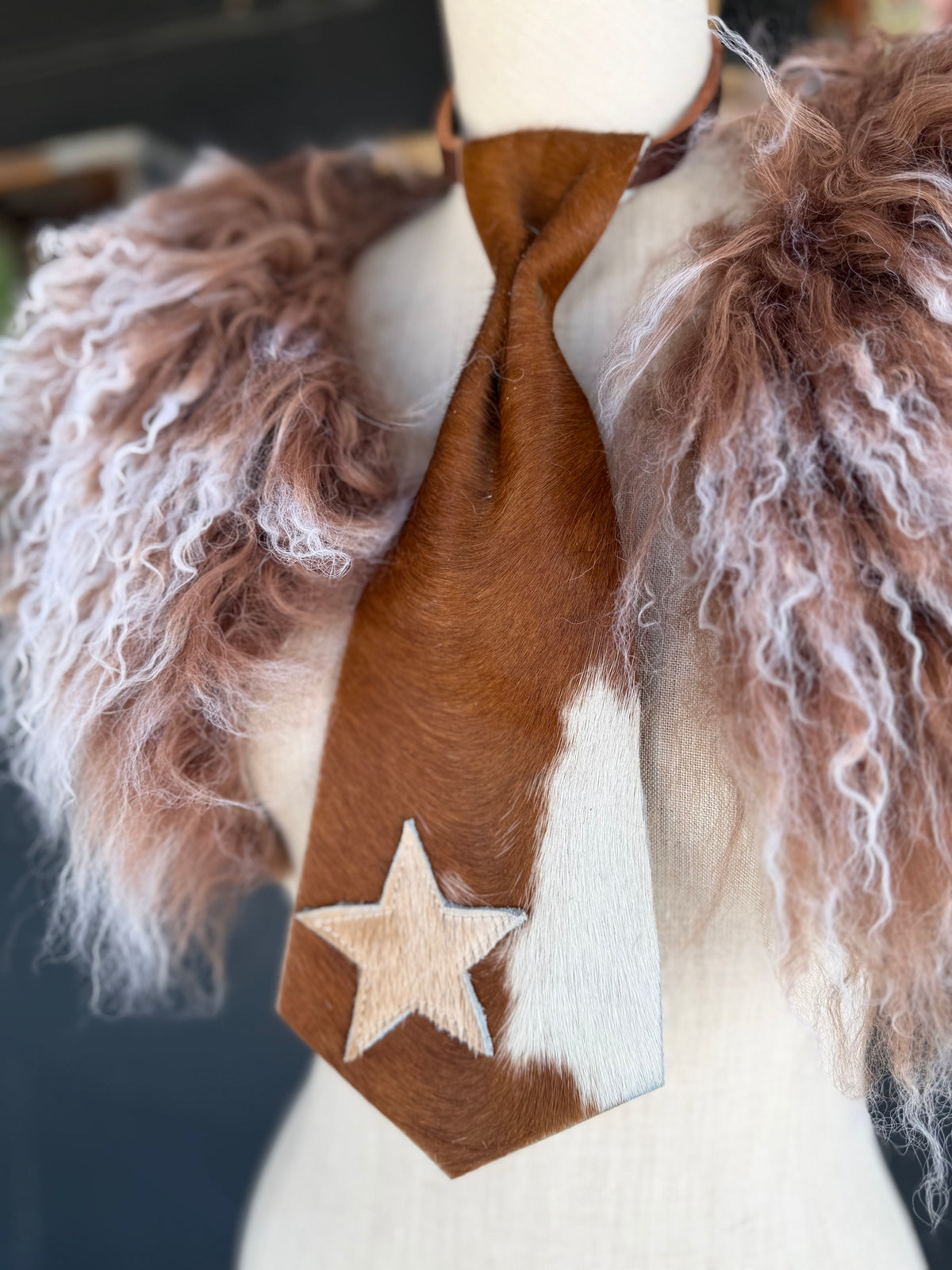 Dirty Mojave Star Heirloom Leather & Necktie