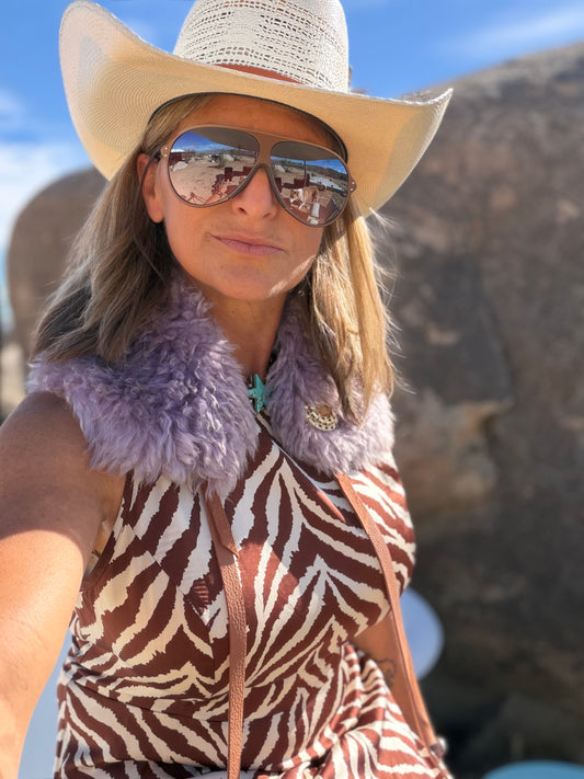 The High Plains Collar - Lavender Haze