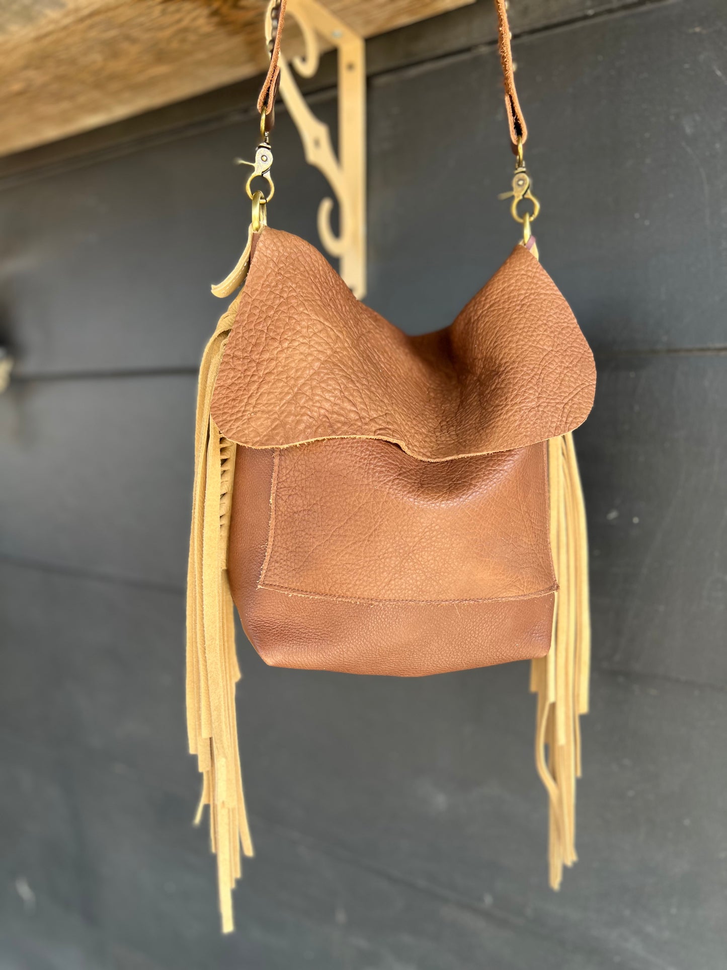 The Outlaw Fringe Leather Handbag