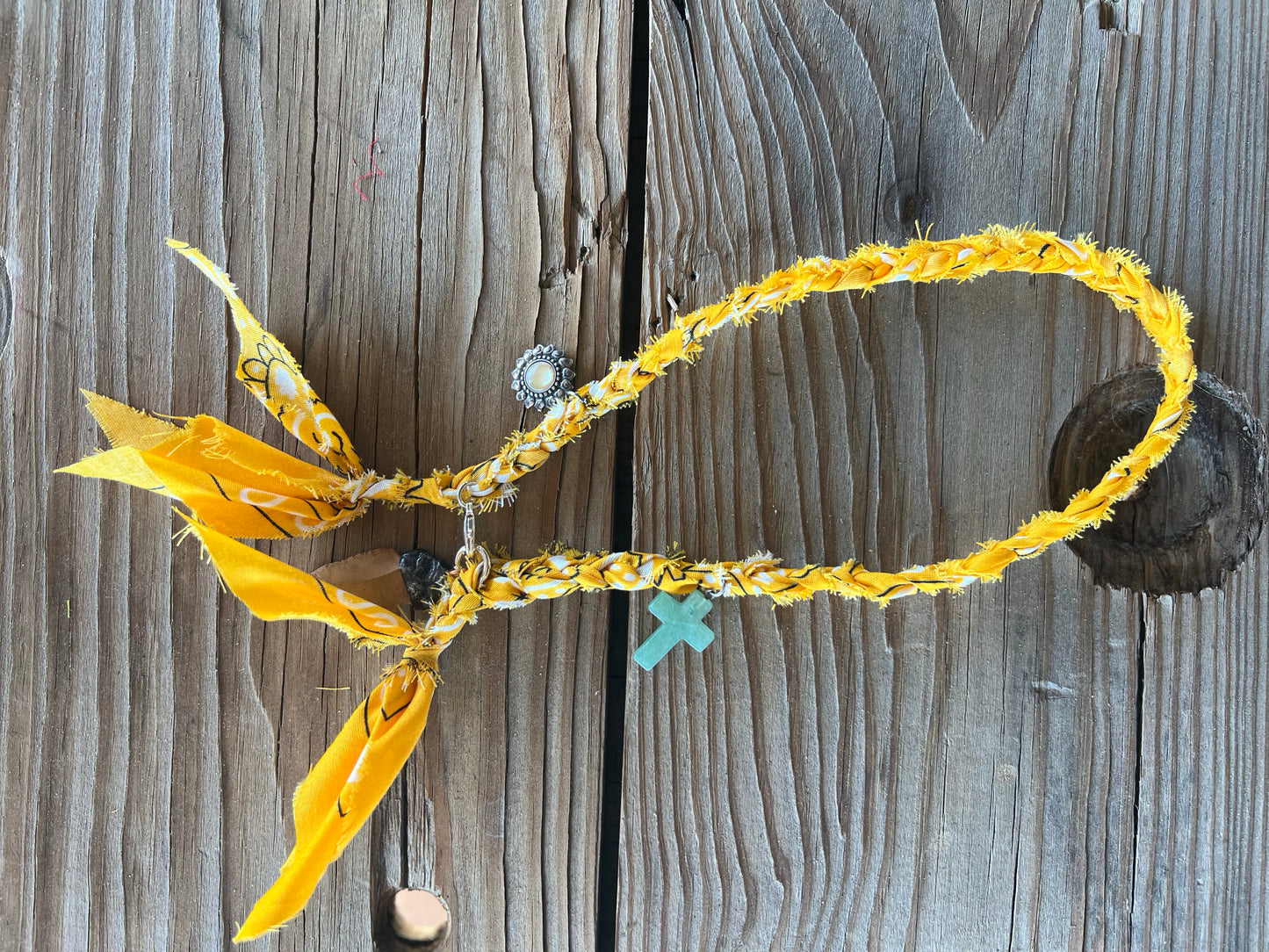 Badlands Braids Bandana Western Charm Necklace
