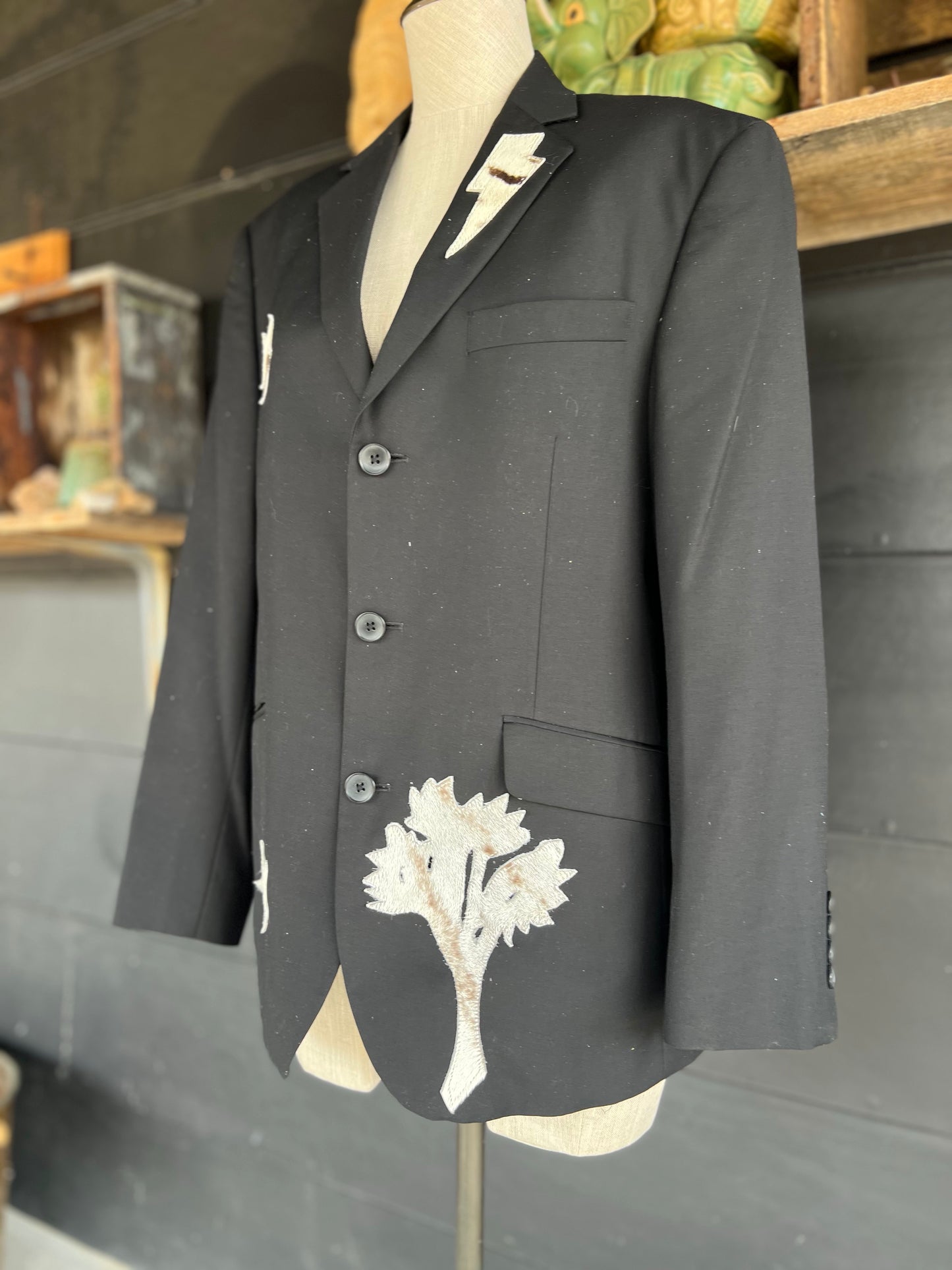 The Joshua Tree Desert Blazer Dirty Mojave Leather