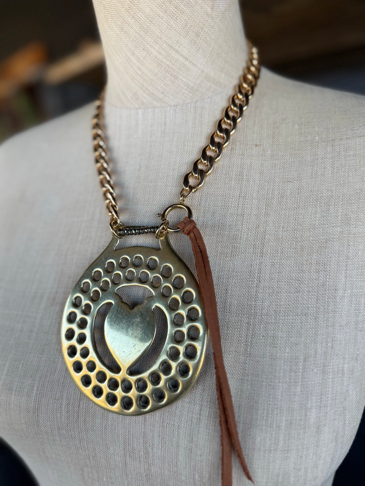 The Gilded Rein Collection - Heart Medallion