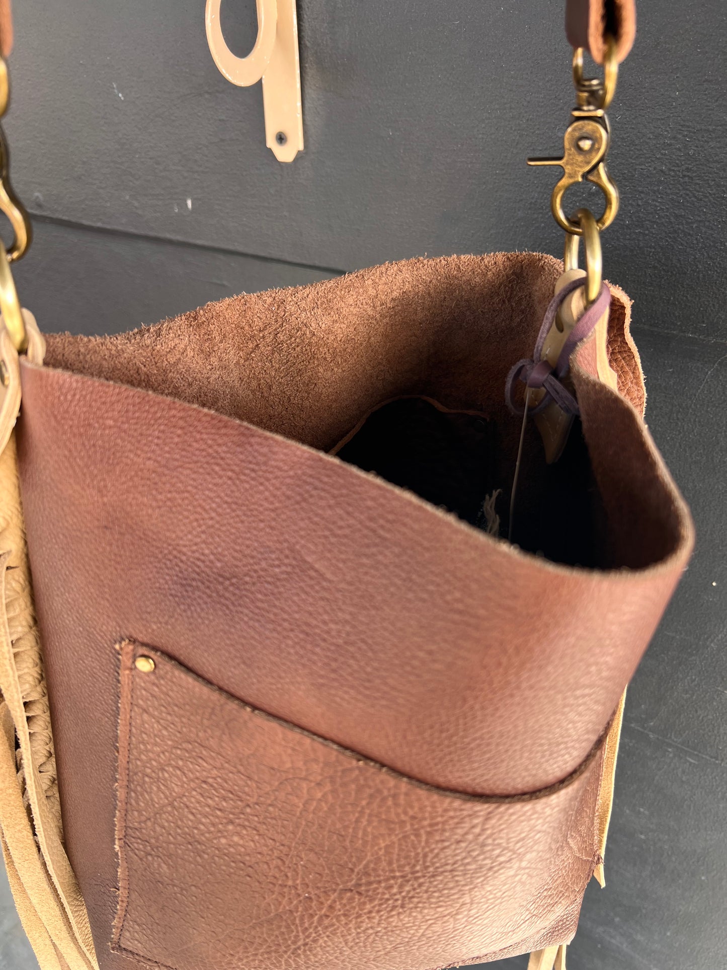 The Outlaw Fringe Leather Handbag