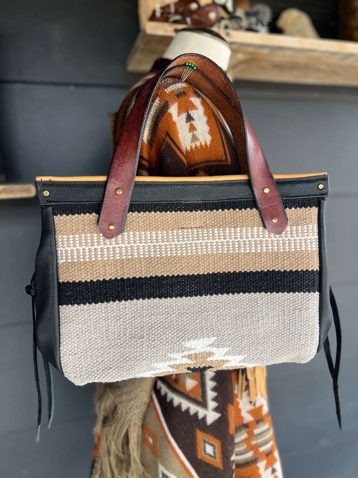Tack Room Tote Bag by Dirty Mojave Leather