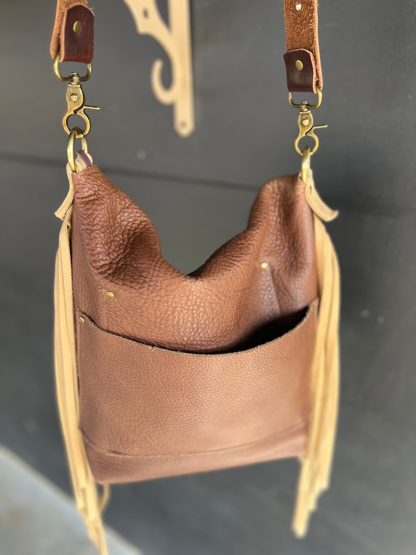 The Outlaw Fringe Leather Handbag