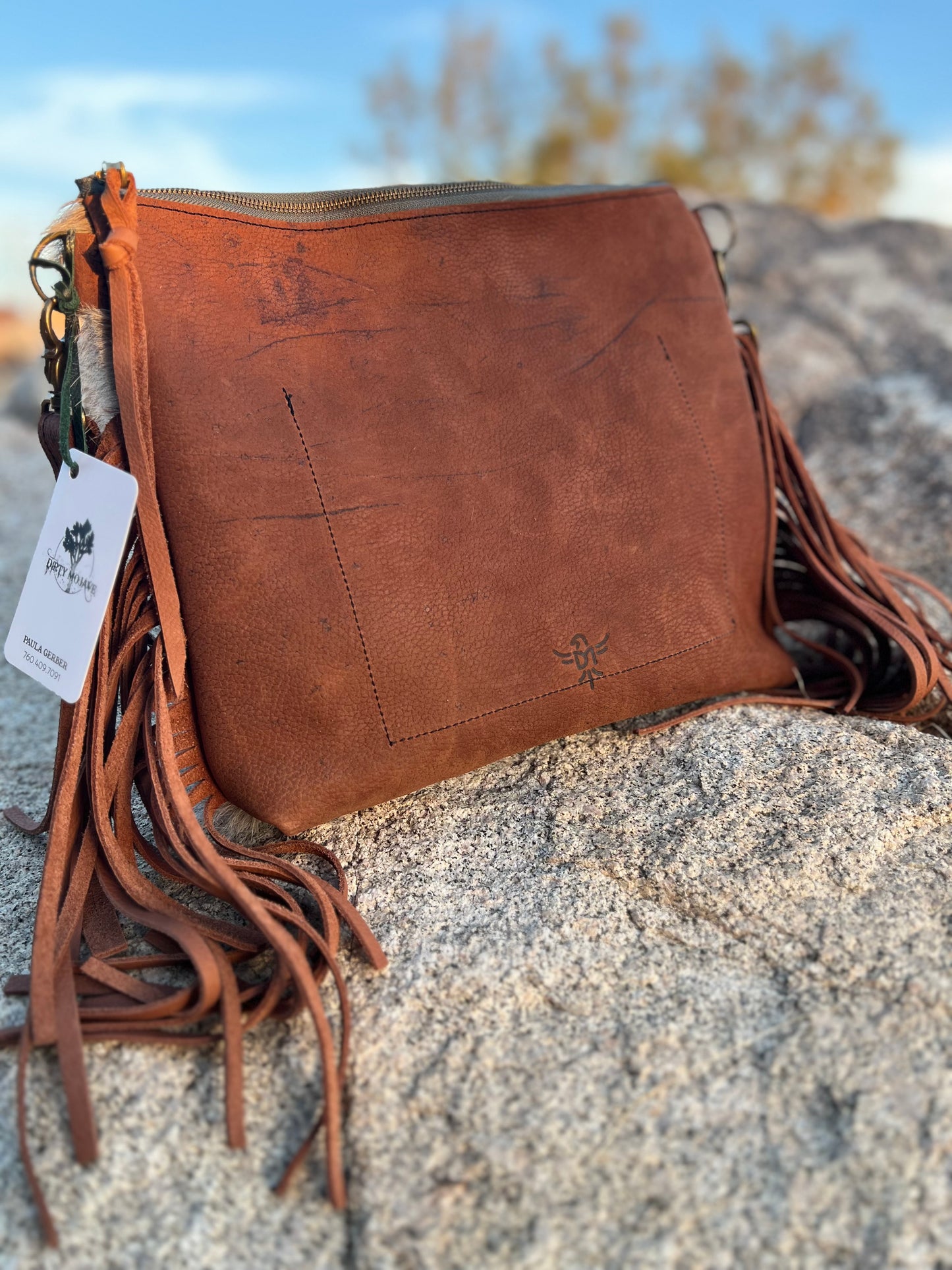 The Trail Pack Carry Leather Handbag