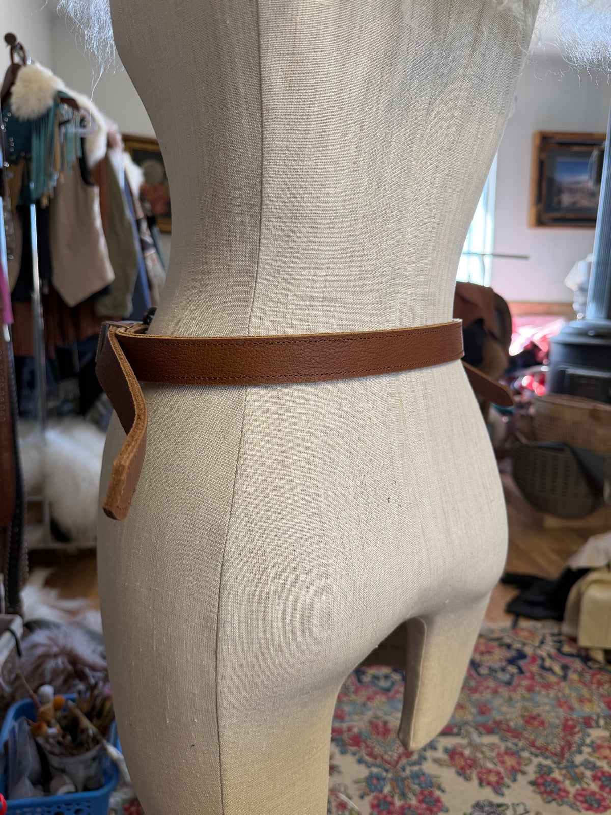 The Ranch House Leather Belt