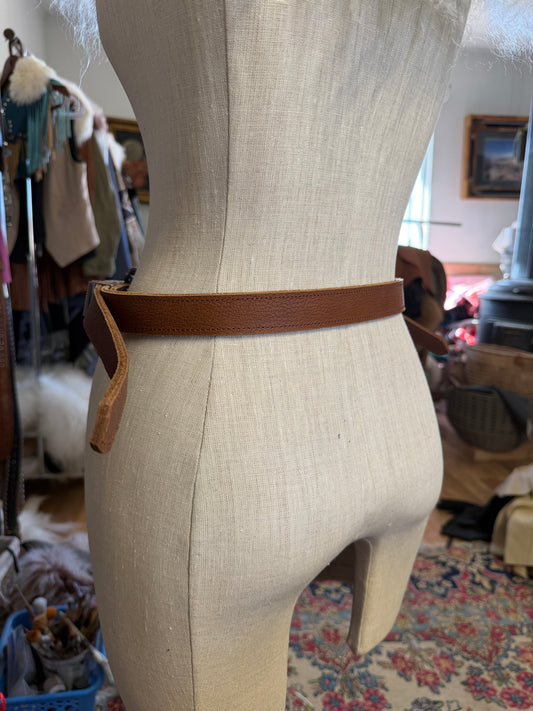 The Ranch House Leather Belt