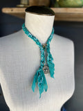 Badlands Braids Bandana Western Charm Necklace