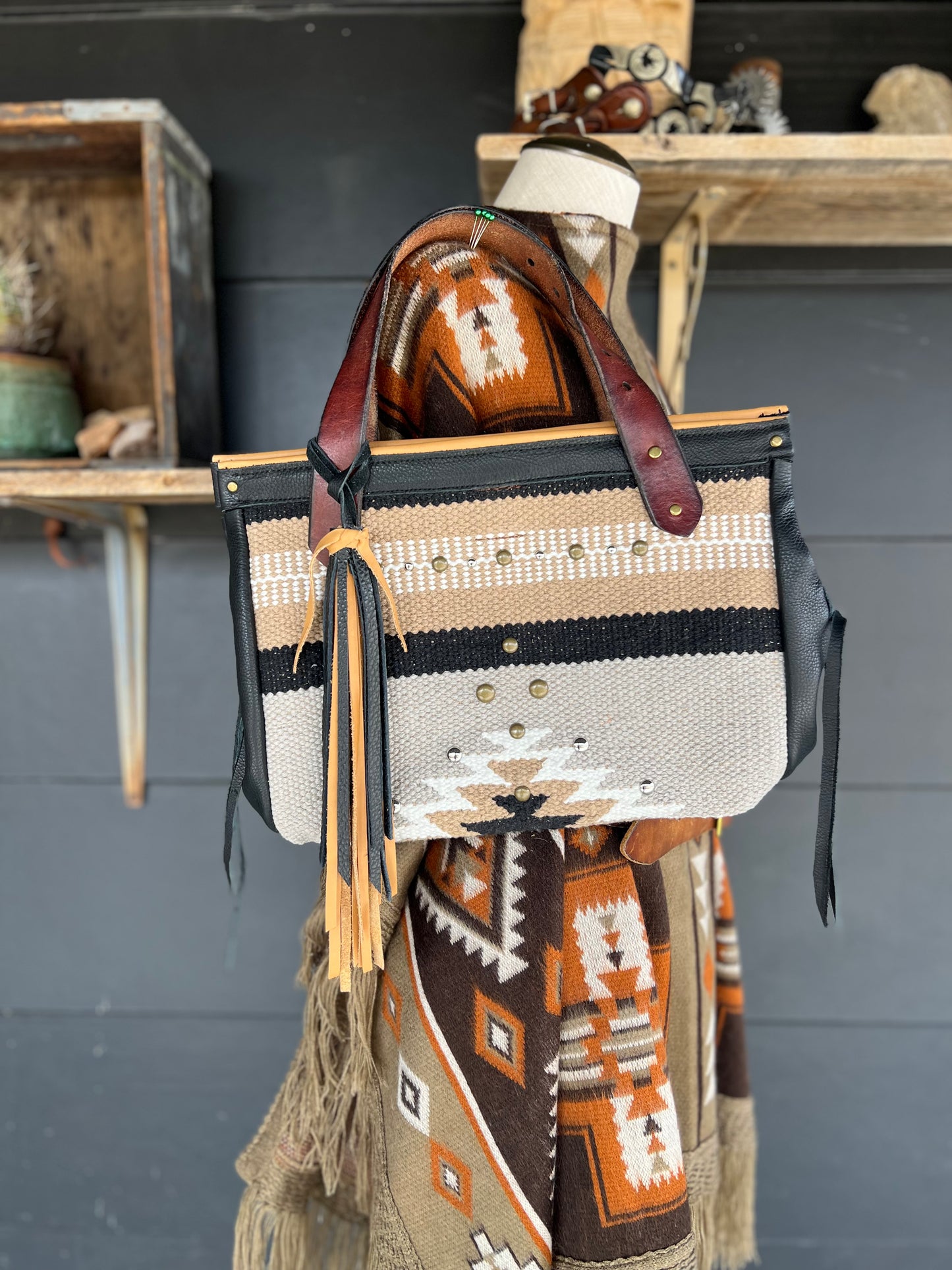 Tack Room Tote Bag by Dirty Mojave Leather