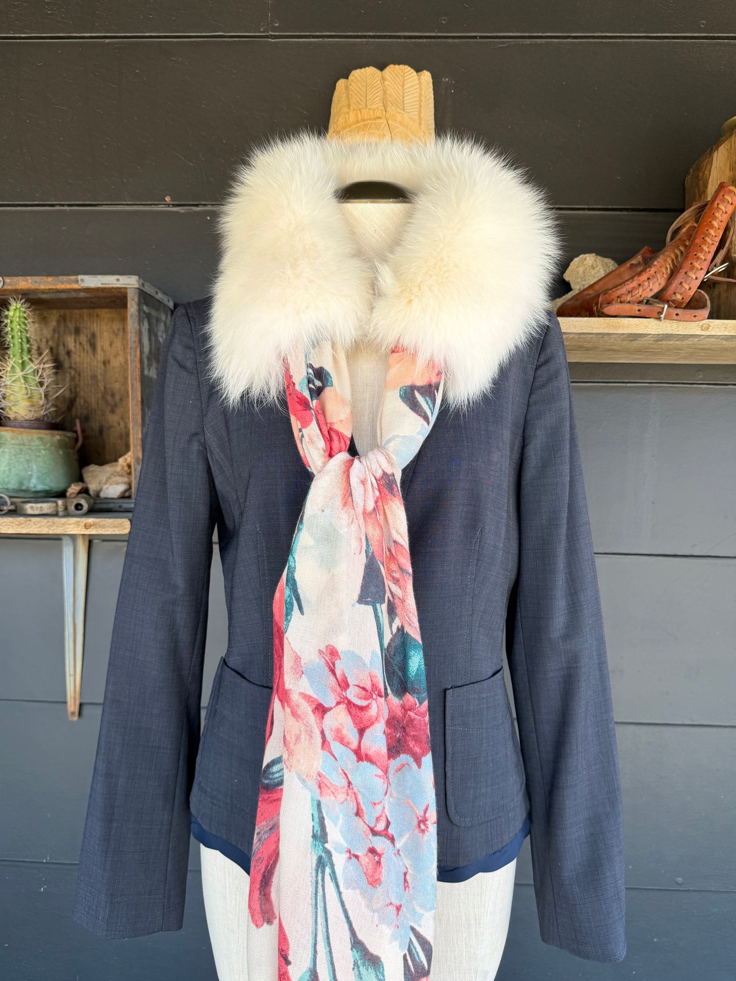 High Desert Fox Fur Collar