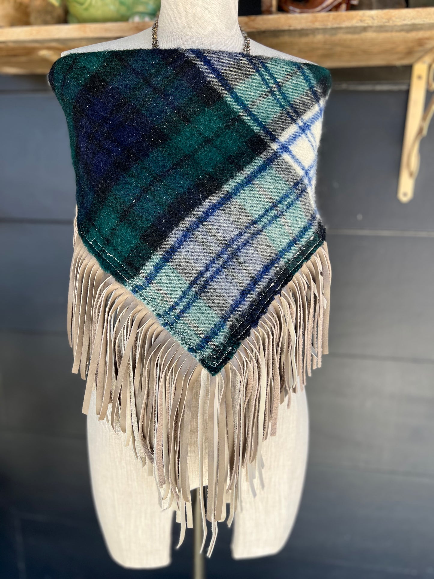 The Highlander Outrigger Vintage Wool Scarf by Dirty Mojave