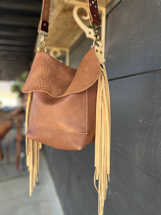 The Outlaw Fringe Leather Handbag