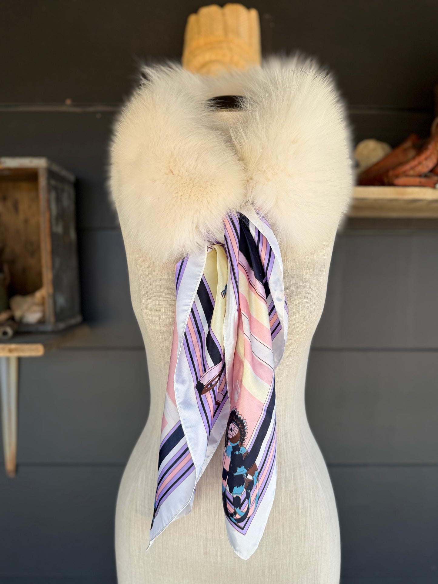High Desert Fox Fur Collar
