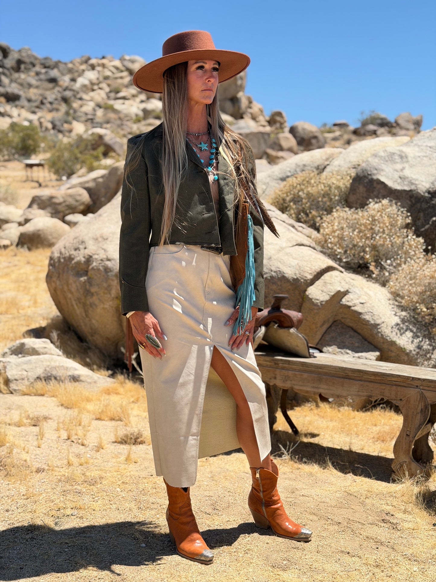 Desert Thunderbird Battalion Crop Blazer