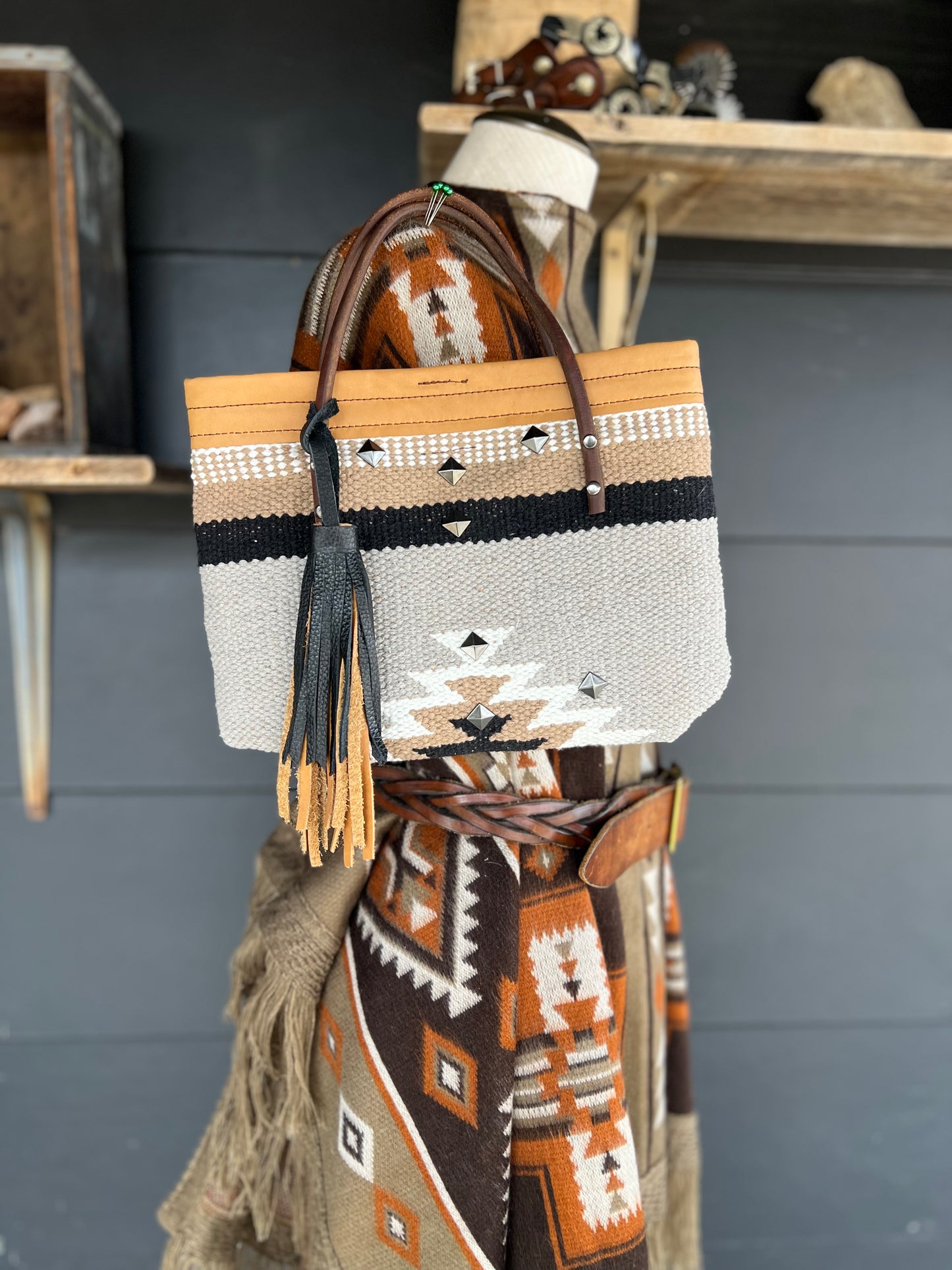 Tack Room Tote Bag by Dirty Mojave Leather