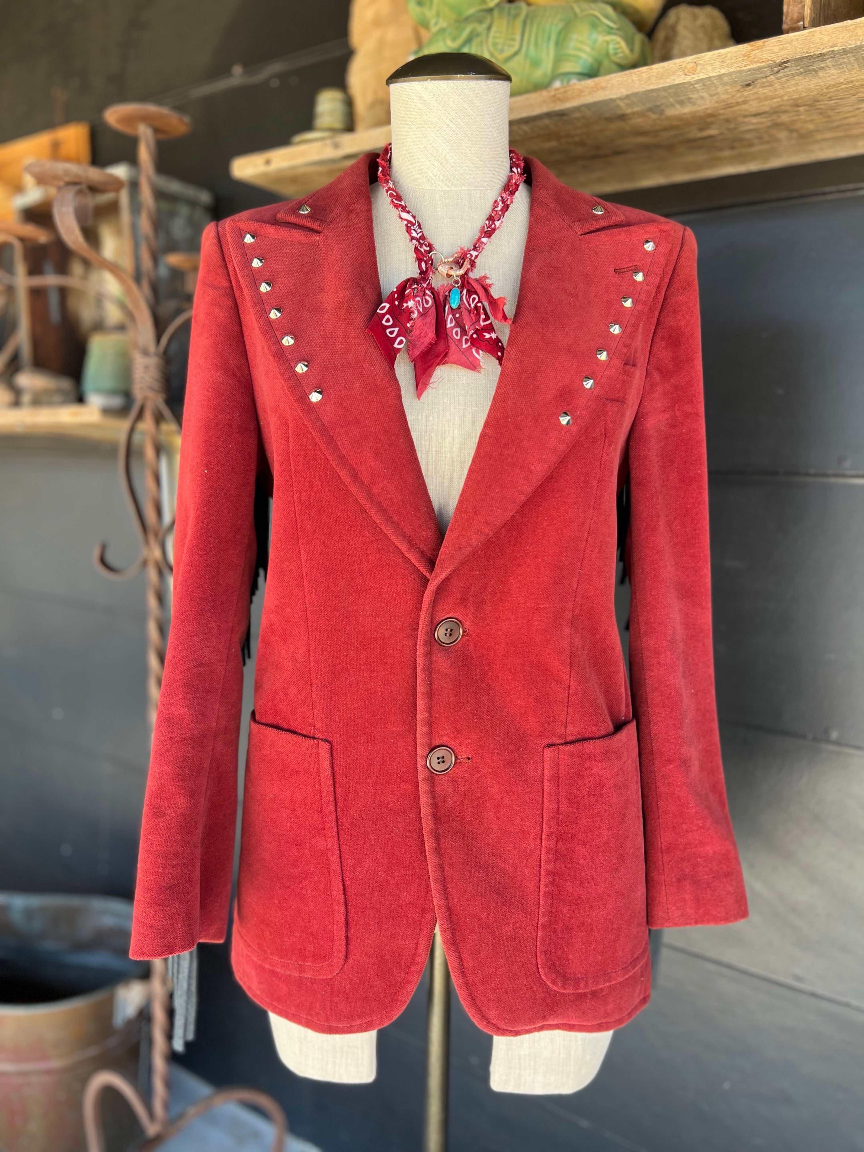 The Dirty Mojave Triple Star Fringed Desert Blazer